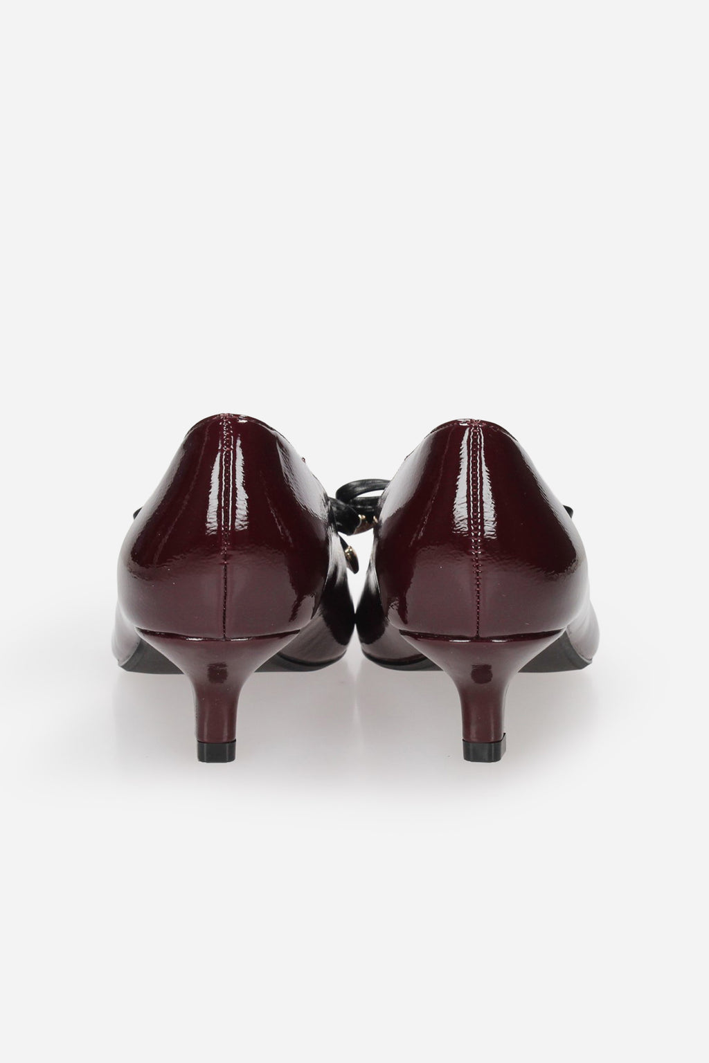 BORDEAUX | GOLD & GOLD - D GY438 Decollete