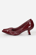BORDEAUX | GOLD & GOLD - D GH95 Decollete