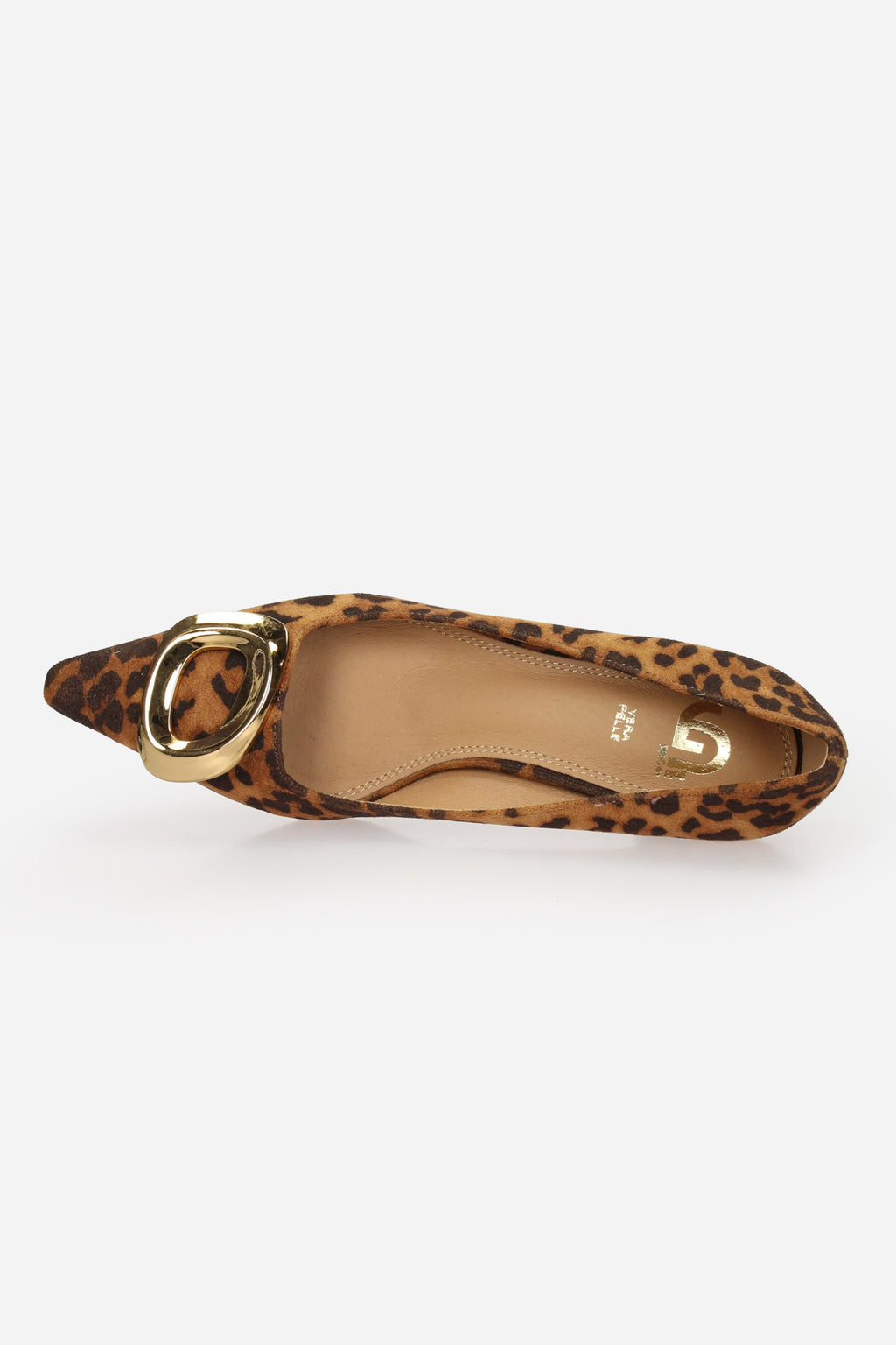 LEOPARDATO | GOLD & GOLD - D GD318 Decollete
