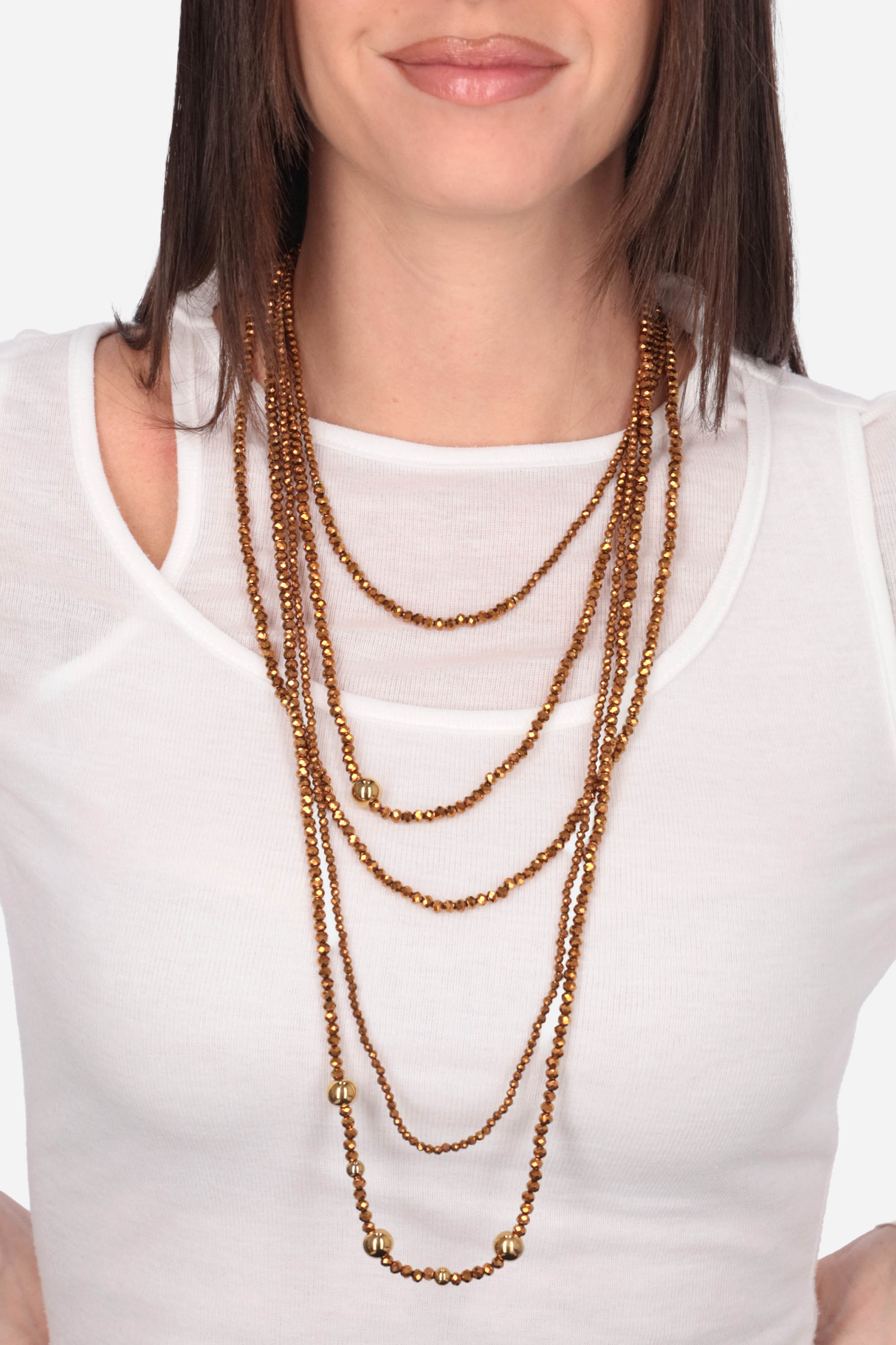 MARRONE | NALI' - D EMCL0993 Collana