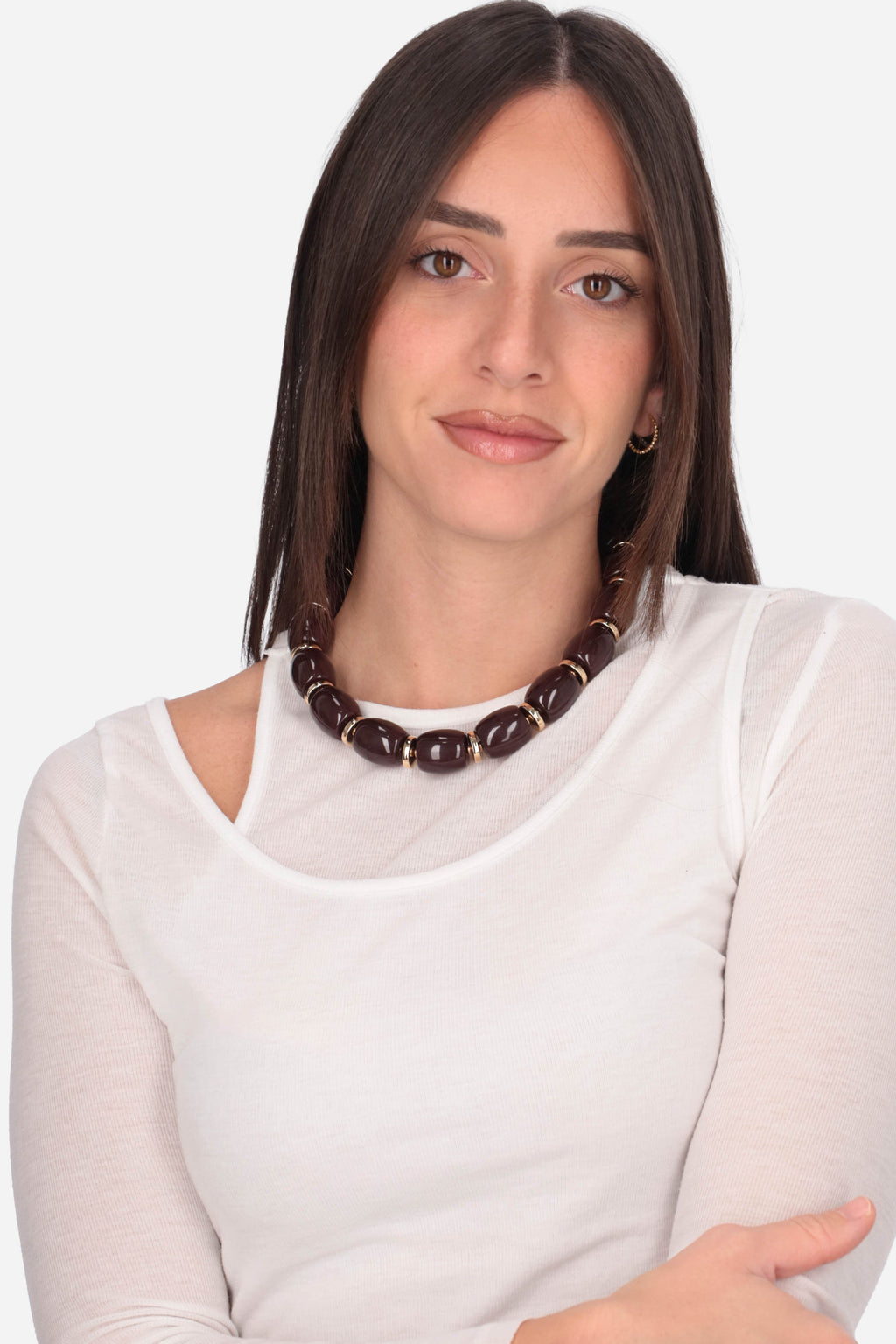 MARRONE | NALI' - D EMCL1029 Collana