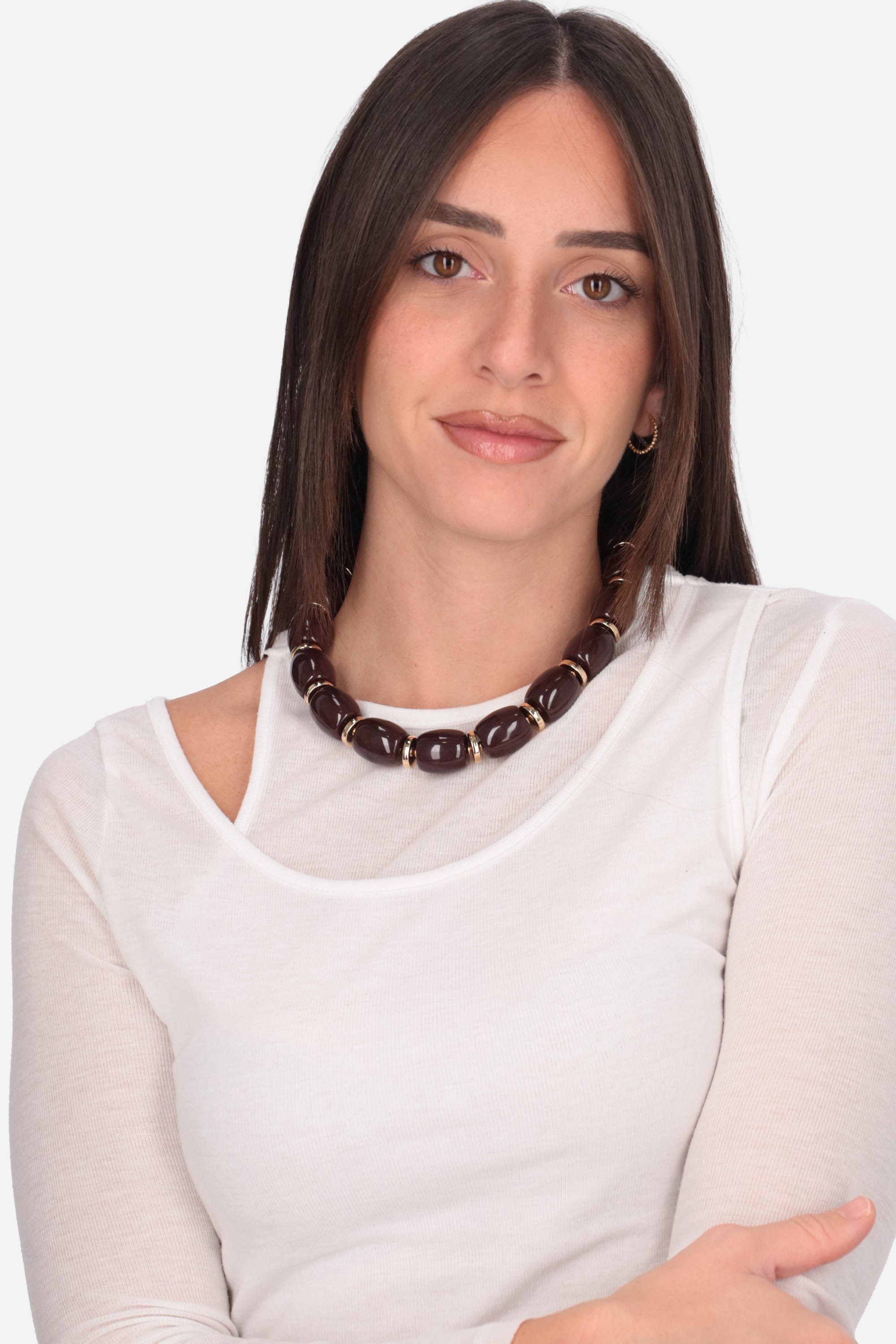 MARRONE | NALI' - D EMCL1029 Collana
