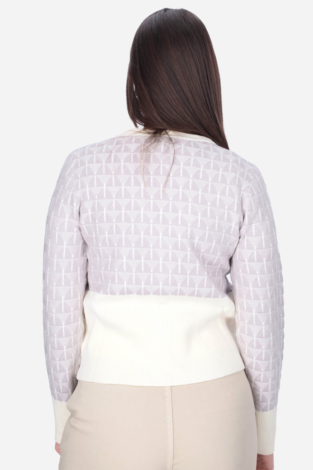 GRIGIO | LE SARTE DEL SOLE - D PSM457 Cardigan