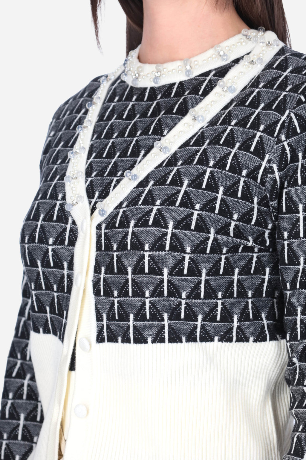 NERO | LE SARTE DEL SOLE - D PSM457 Cardigan