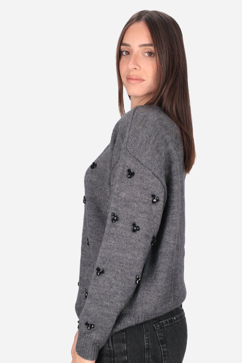 GRIGIO | JIJIL - D MK032 Maglia