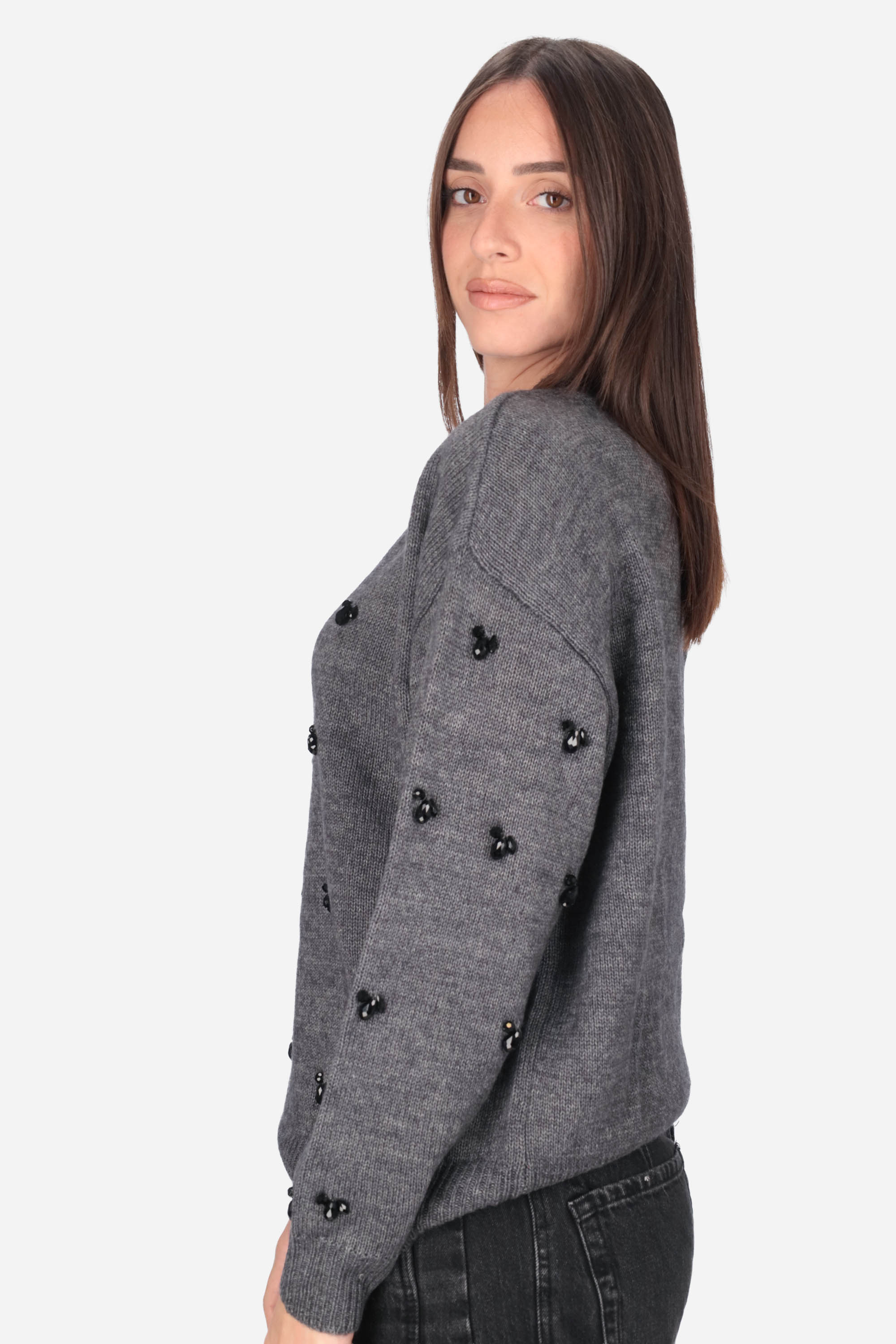 GRIGIO | JIJIL - D MK032 Maglia