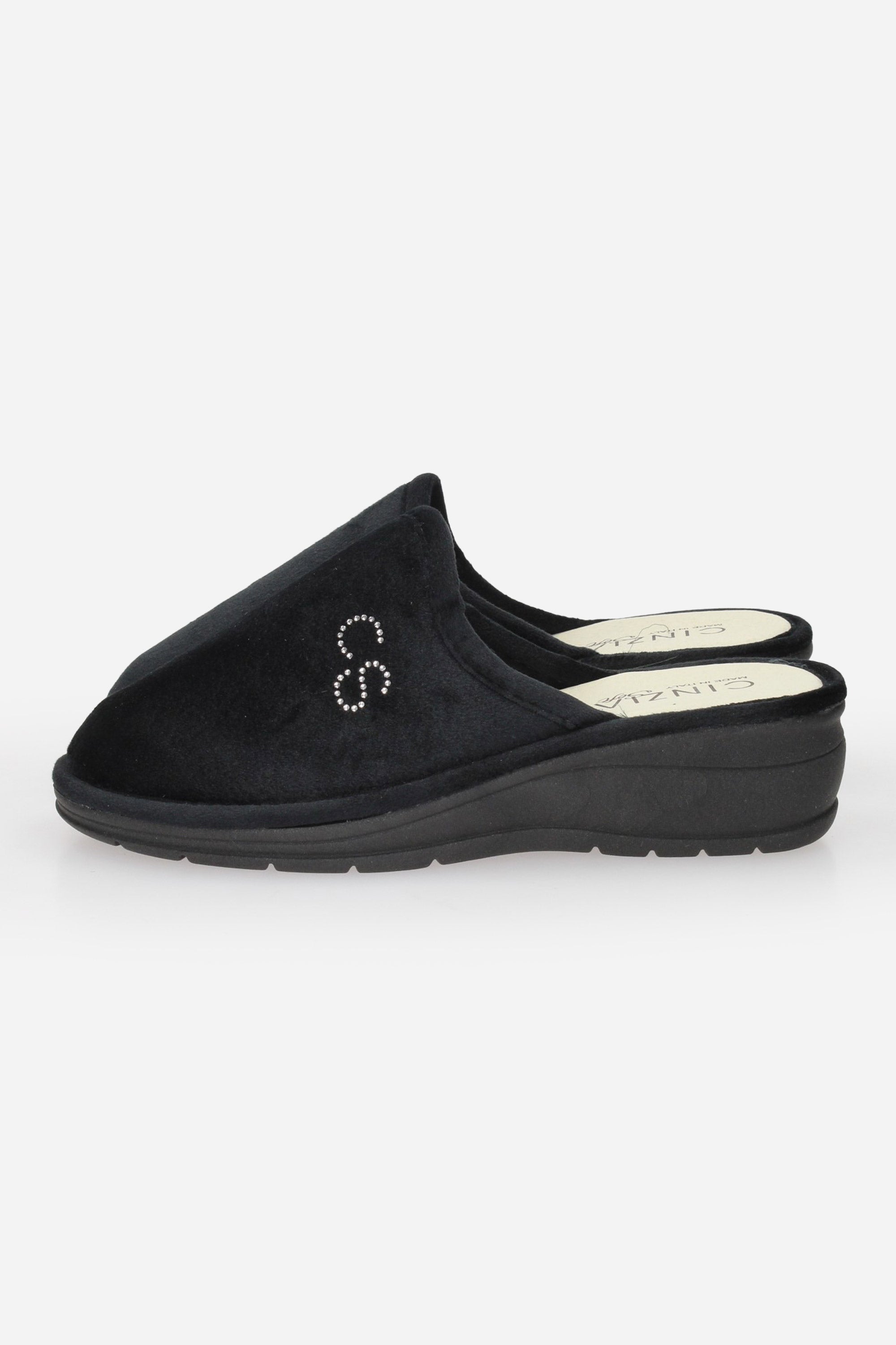 NERO | CINZIA SOFT - D NG730 Pantofola