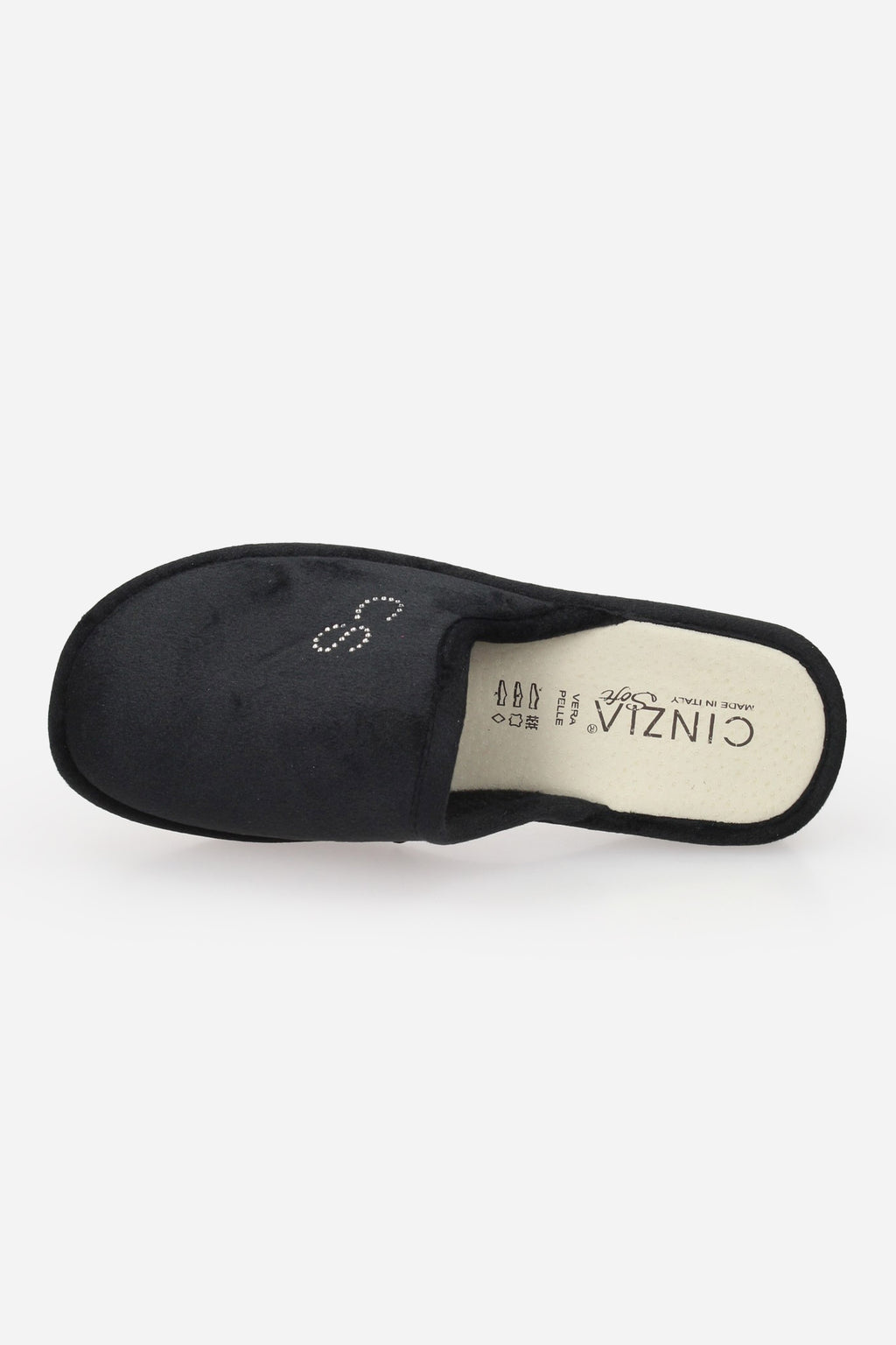 NERO | CINZIA SOFT - D NG730 Pantofola
