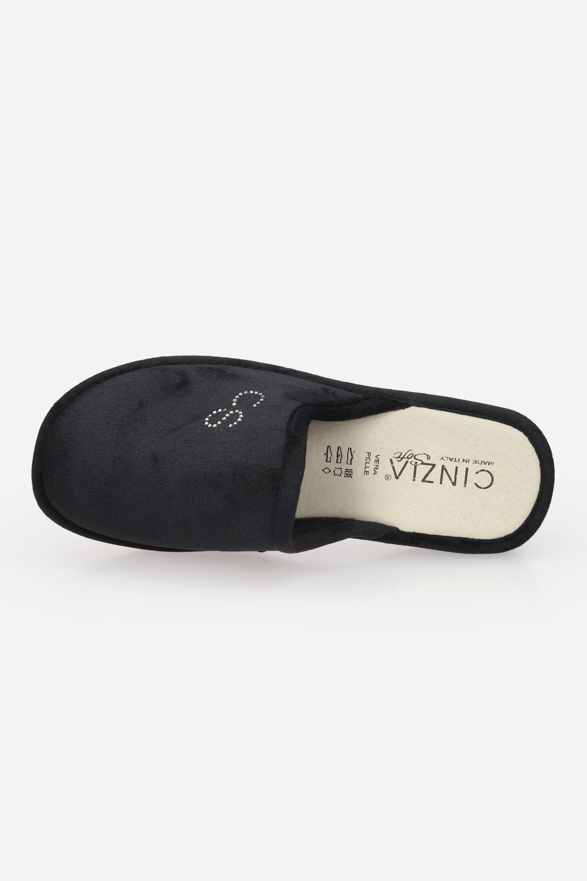NERO | CINZIA SOFT - D NG730 Pantofola
