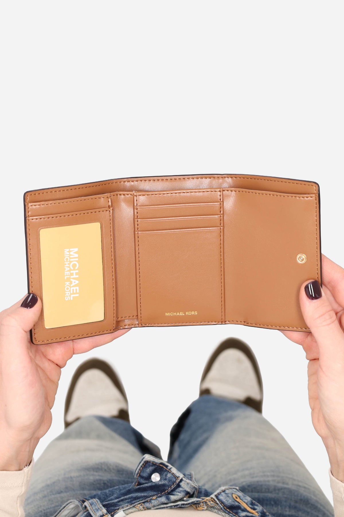 MARRONE | MICHAEL DI MICHAEL KORS - D 32S5GYTP1B Portafoglio