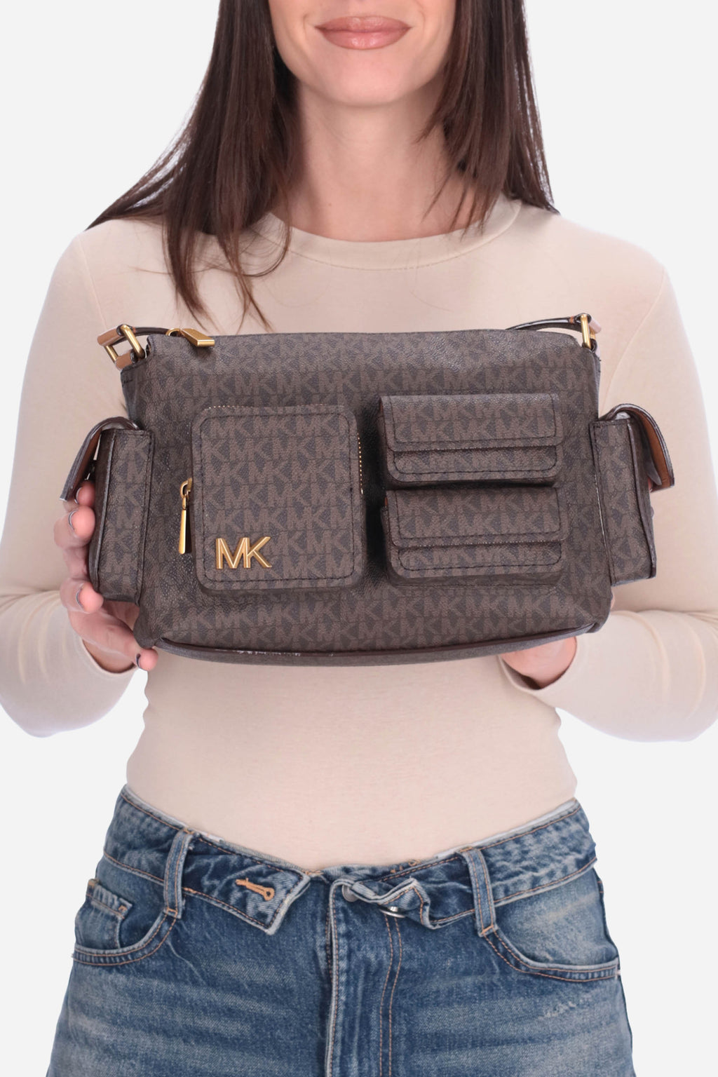 MARRONE | MICHAEL DI MICHAEL KORS - D 30S5AM3L8B Borsa