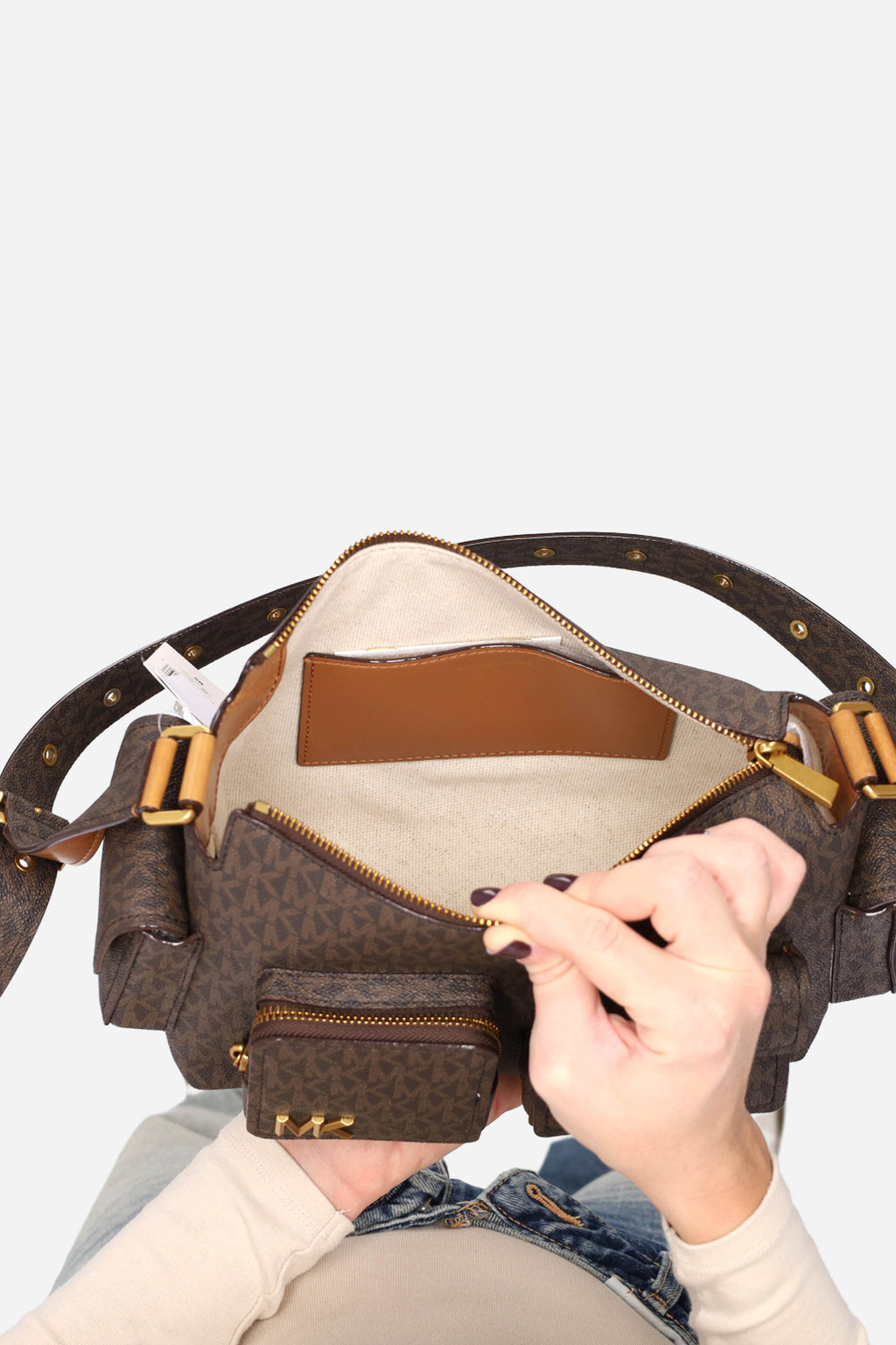 MARRONE | MICHAEL DI MICHAEL KORS - D 30S5AM3L8B Borsa