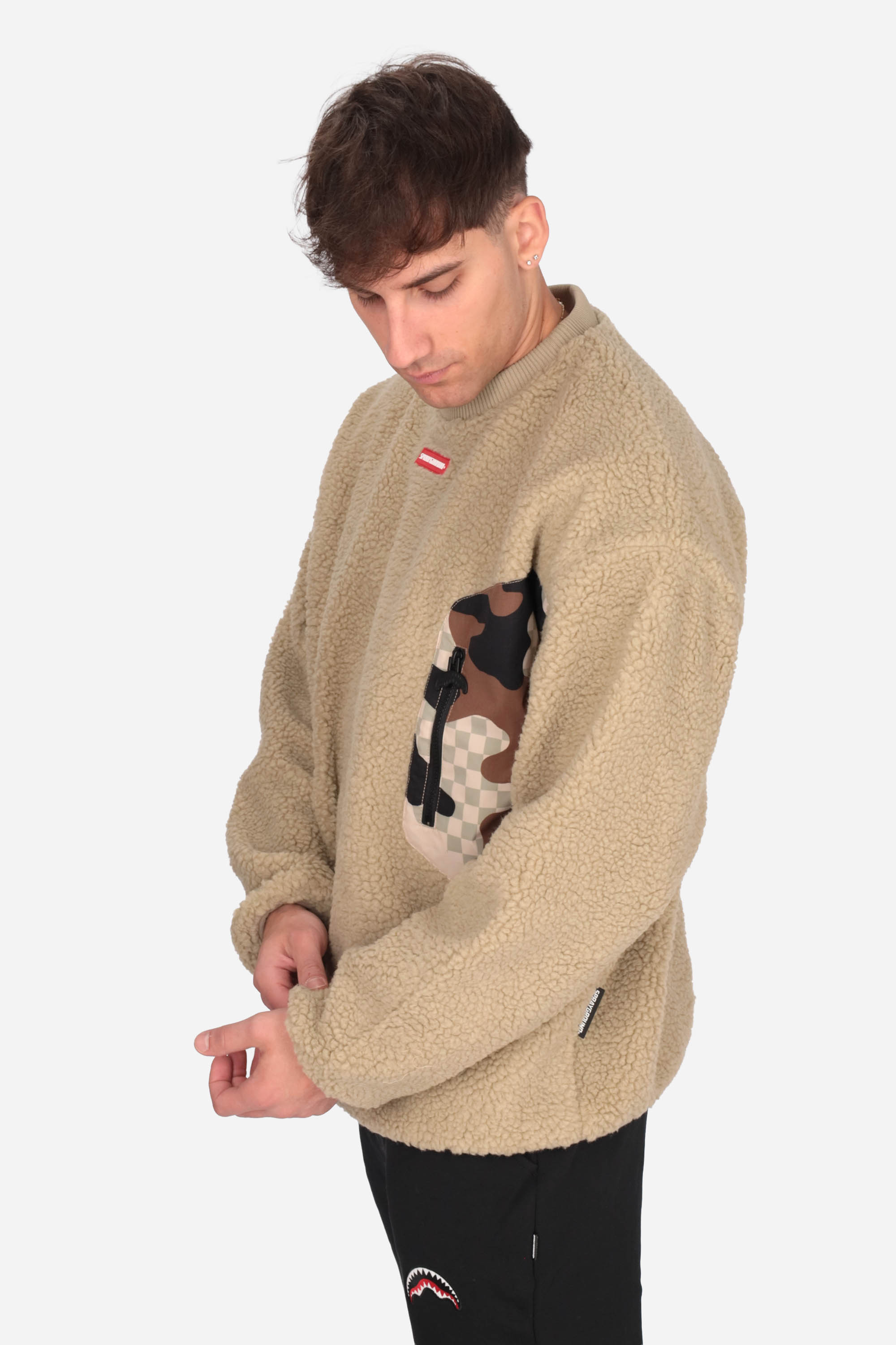 BEIGE | SPRAYGROUND - U SP812 Felpa