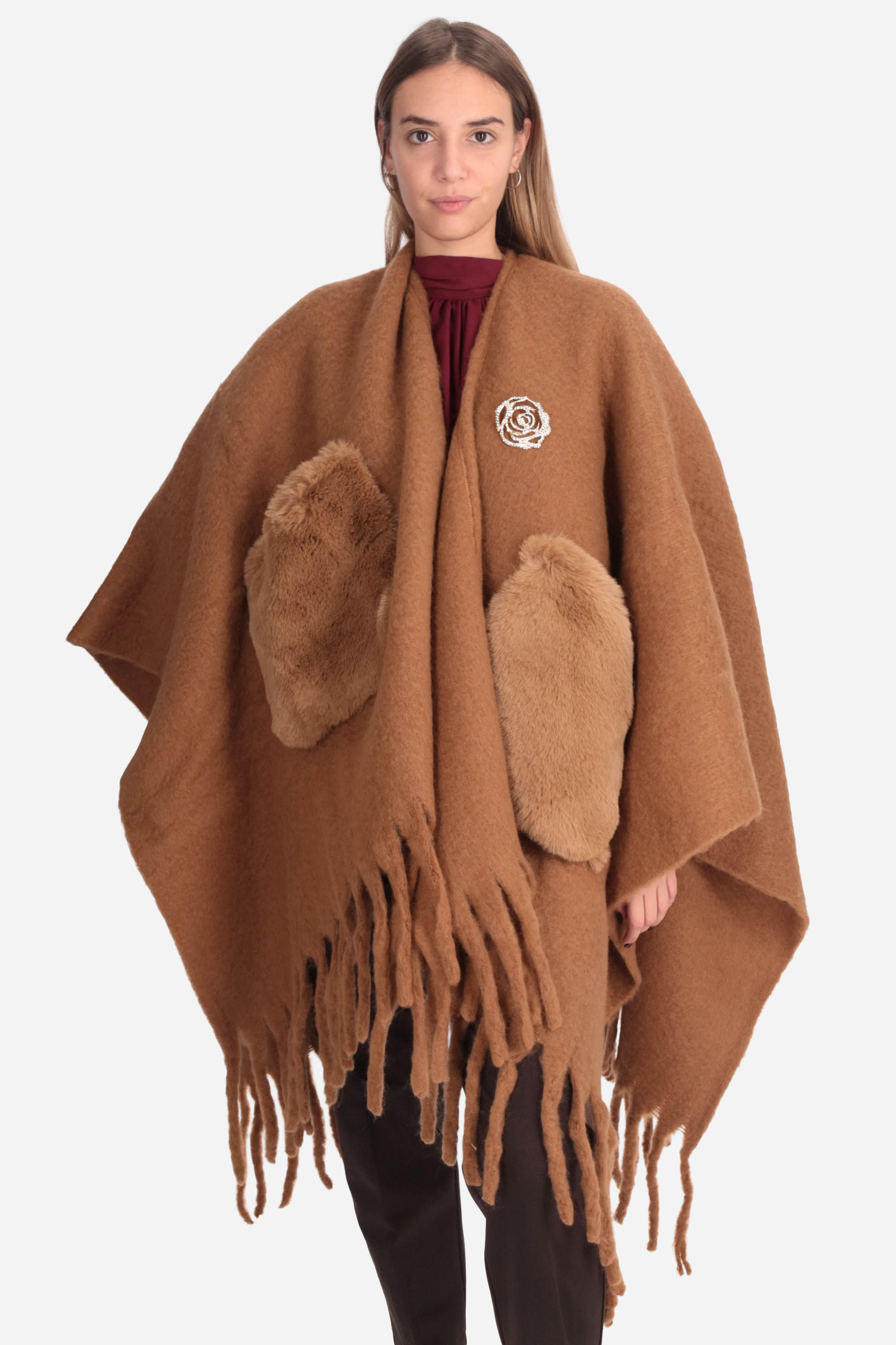CUOIO | BLUGIRL - D PF4011T0300 Poncho