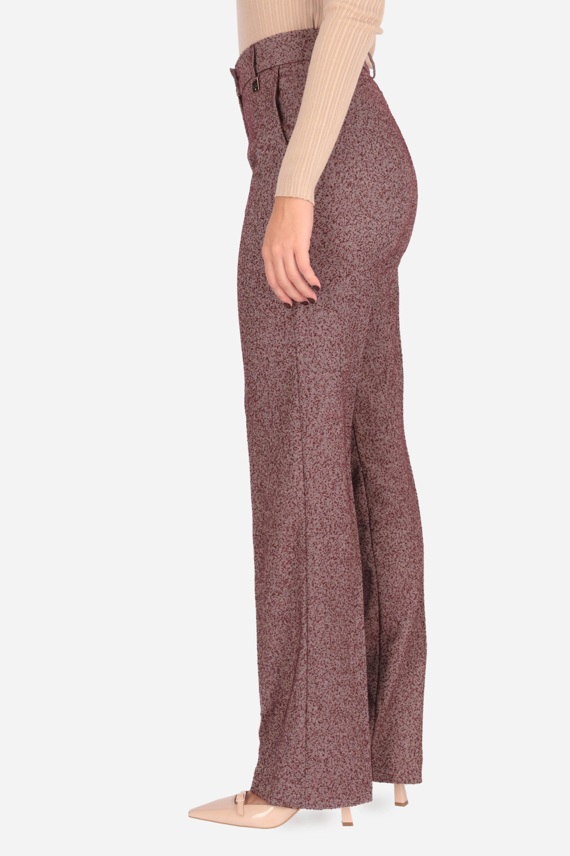 BORDEAUX | MADEMOISELLE DU MONDE - D PA4850 Pantalone