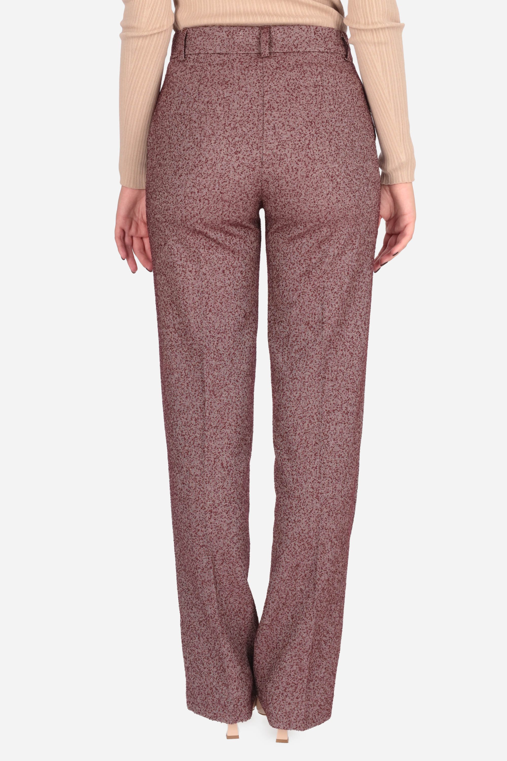 BORDEAUX | MADEMOISELLE DU MONDE - D PA4850 Pantalone