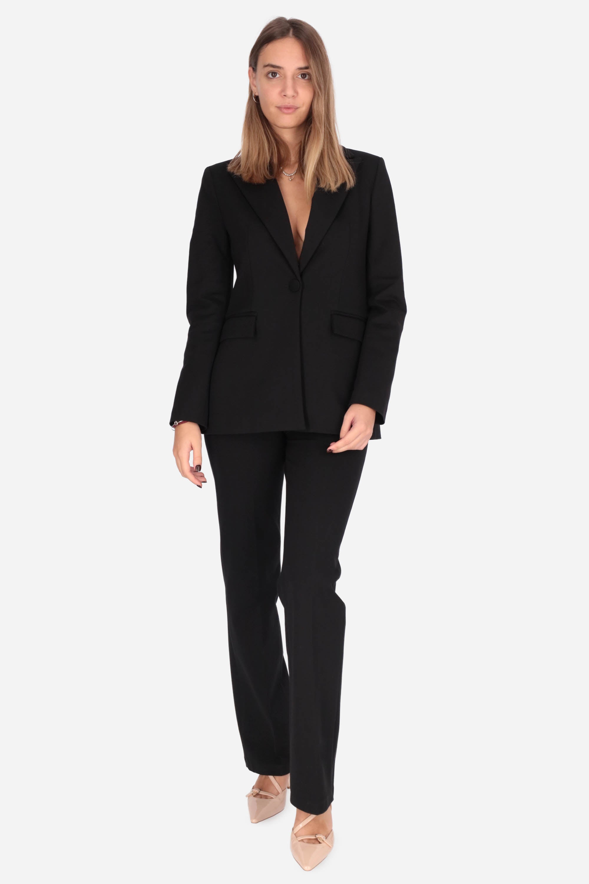 NERO | MADEMOISELLE DU MONDE - D MDM1364 Pantalone