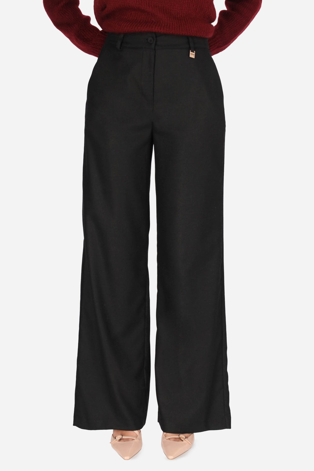 NERO | MADEMOISELLE DU MONDE - D MDM217 Pantalone