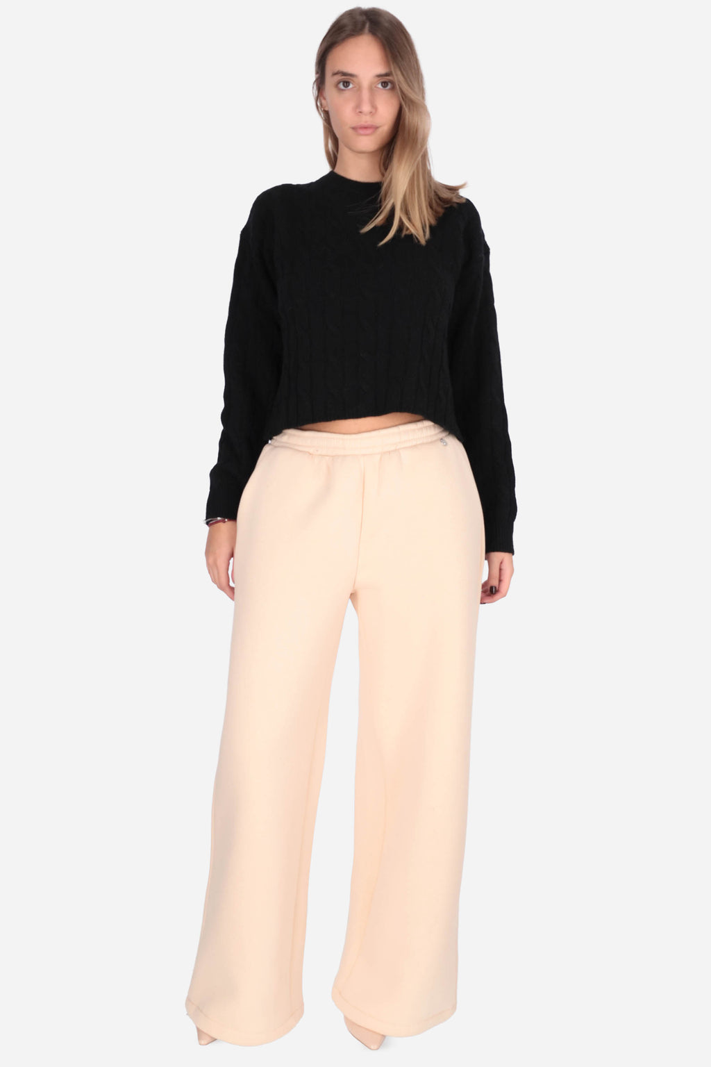 BEIGE | MADEMOISELLE DU MONDE - D 5037 Pantalone