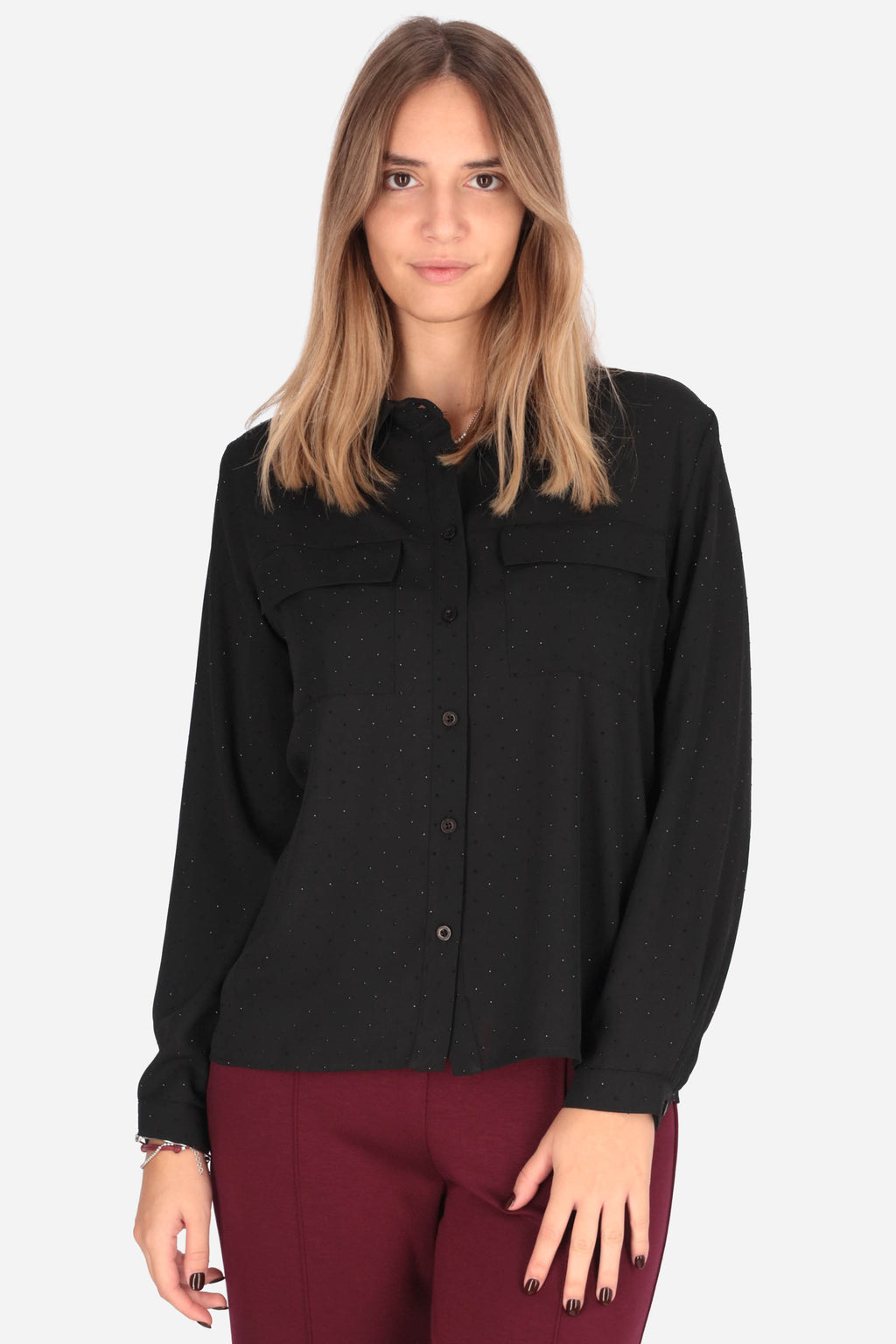 NERO | MADEMOISELLE DU MONDE - D MDM1359 Camicia