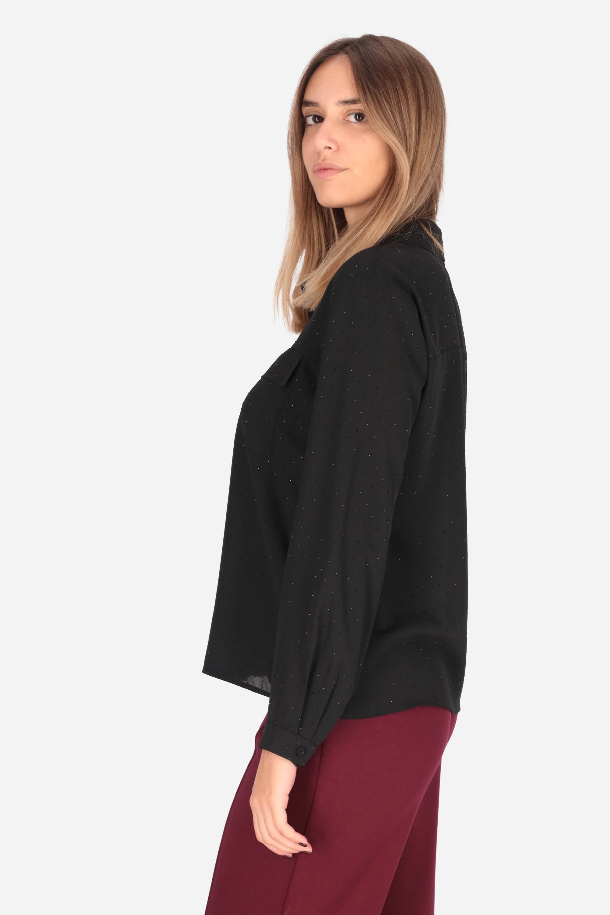 NERO | MADEMOISELLE DU MONDE - D MDM1359 Camicia