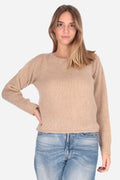 BEIGE | MADEMOISELLE DU MONDE - D 5085 Maglia