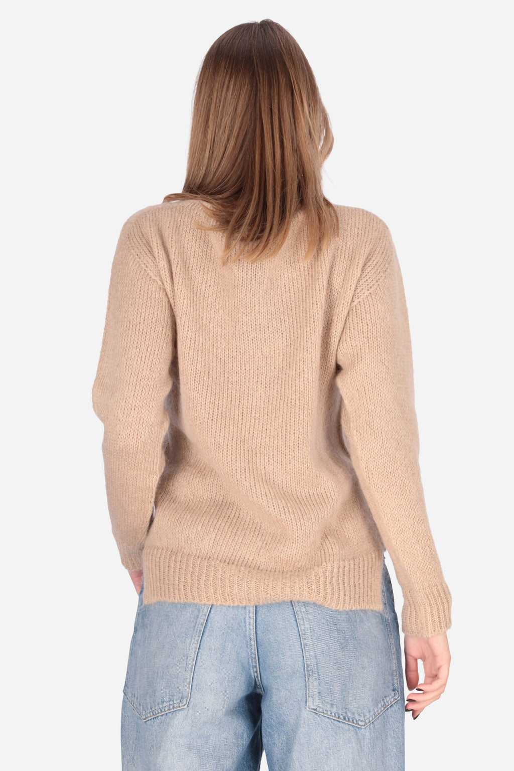 BEIGE | MADEMOISELLE DU MONDE - D 5085 Maglia