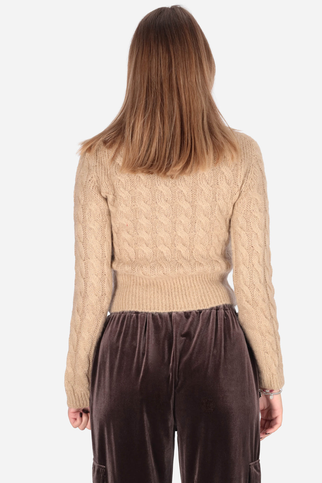 BEIGE | MADEMOISELLE DU MONDE - D 5083 Maglia