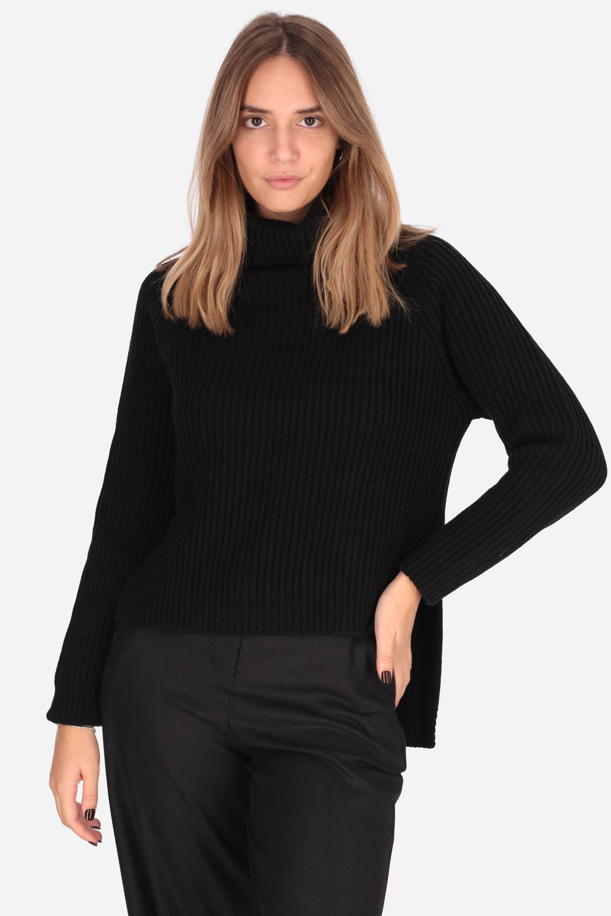 NERO | MADEMOISELLE DU MONDE - D 5095 Maglia