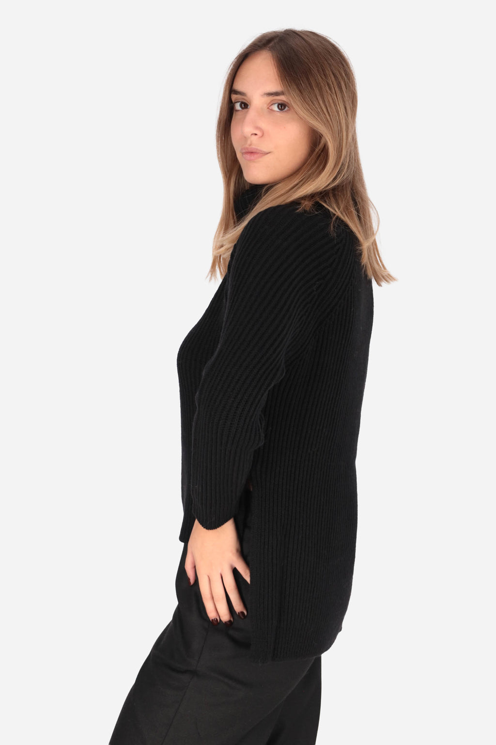NERO | MADEMOISELLE DU MONDE - D 5095 Maglia