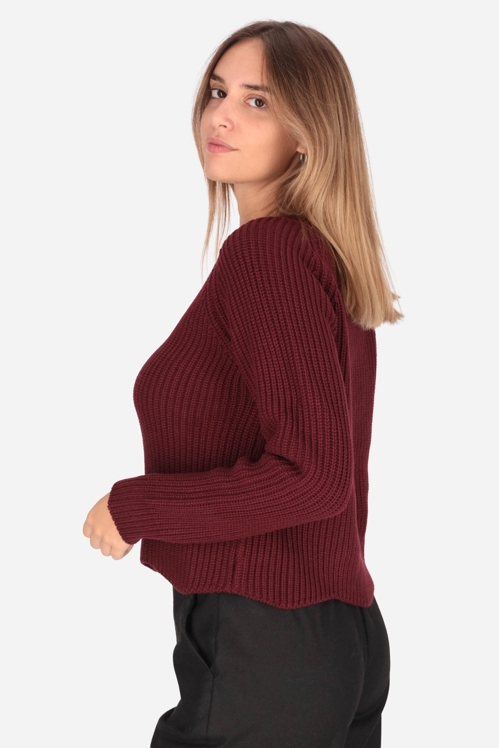 BORDEAUX | MADEMOISELLE DU MONDE - D 5096 Maglia