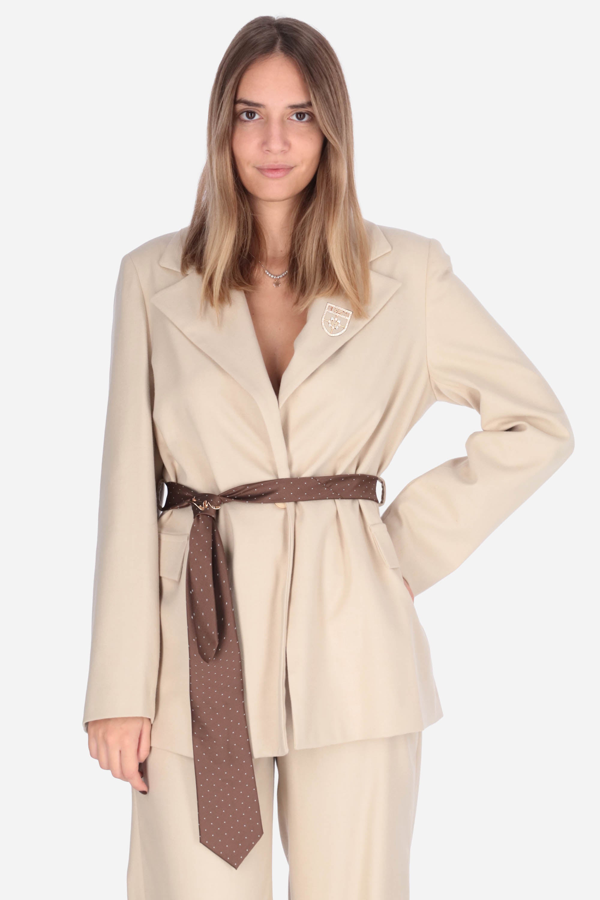 BEIGE | MADEMOISELLE DU MONDE - D MDM216 Giacca