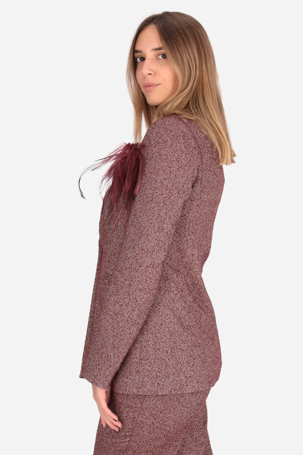 BORDEAUX | MADEMOISELLE DU MONDE - D GI4849 Giacca
