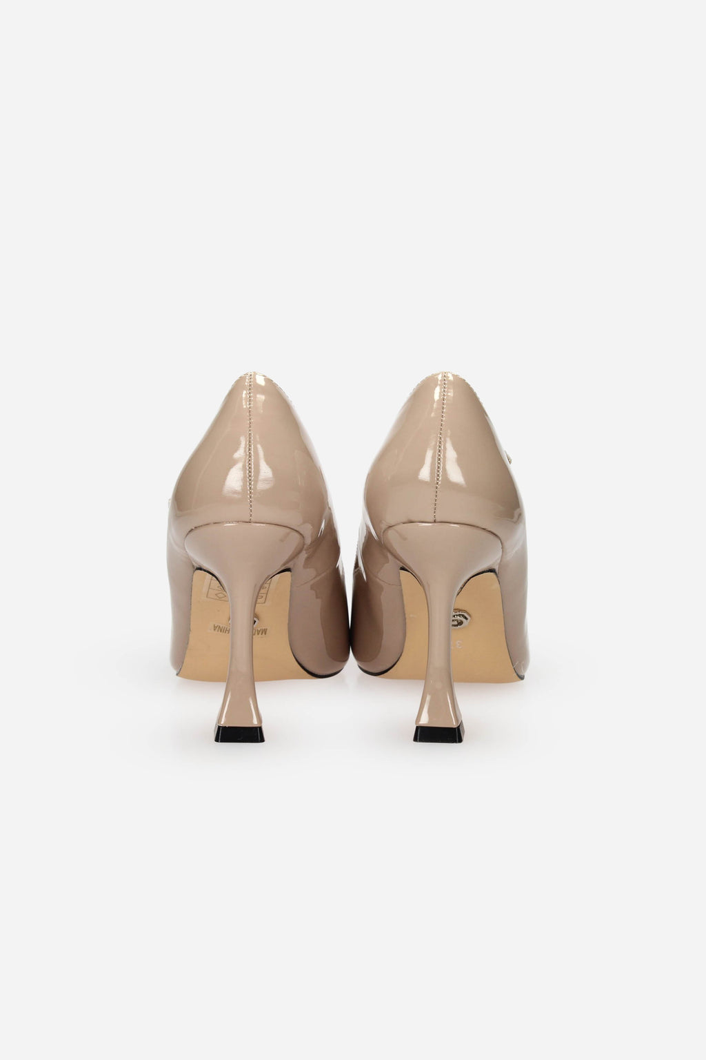 BEIGE | GOLD & GOLD - D GD111 Decollete