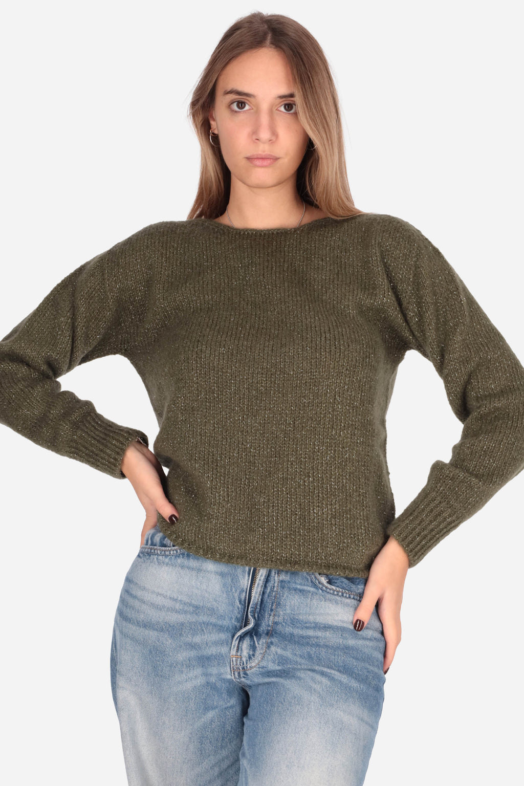 MILITARE | MADEMOISELLE DU MONDE - D 5080 Maglia