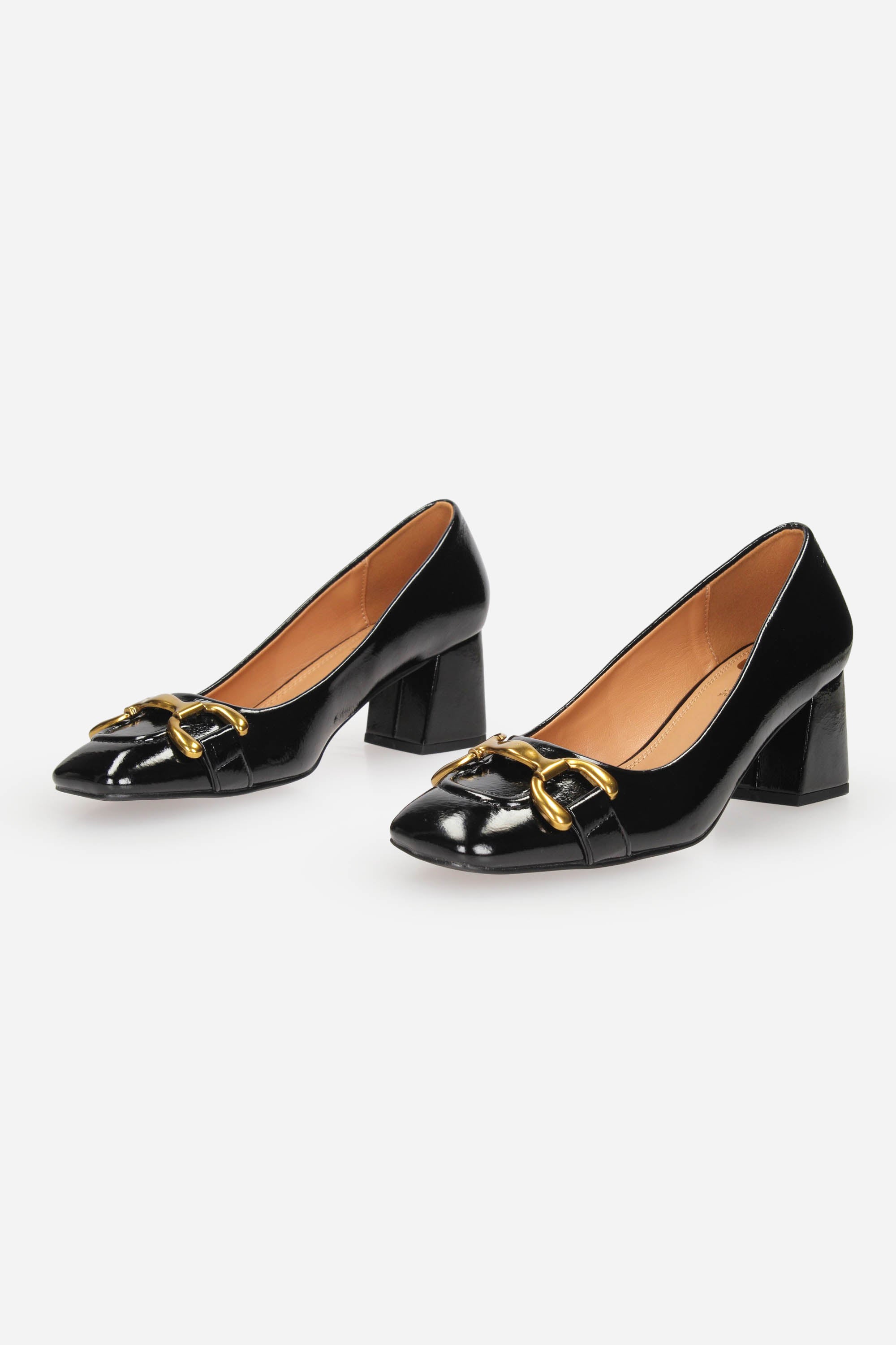 BLACK | GOLD & GOLD - D GV03 Decollete