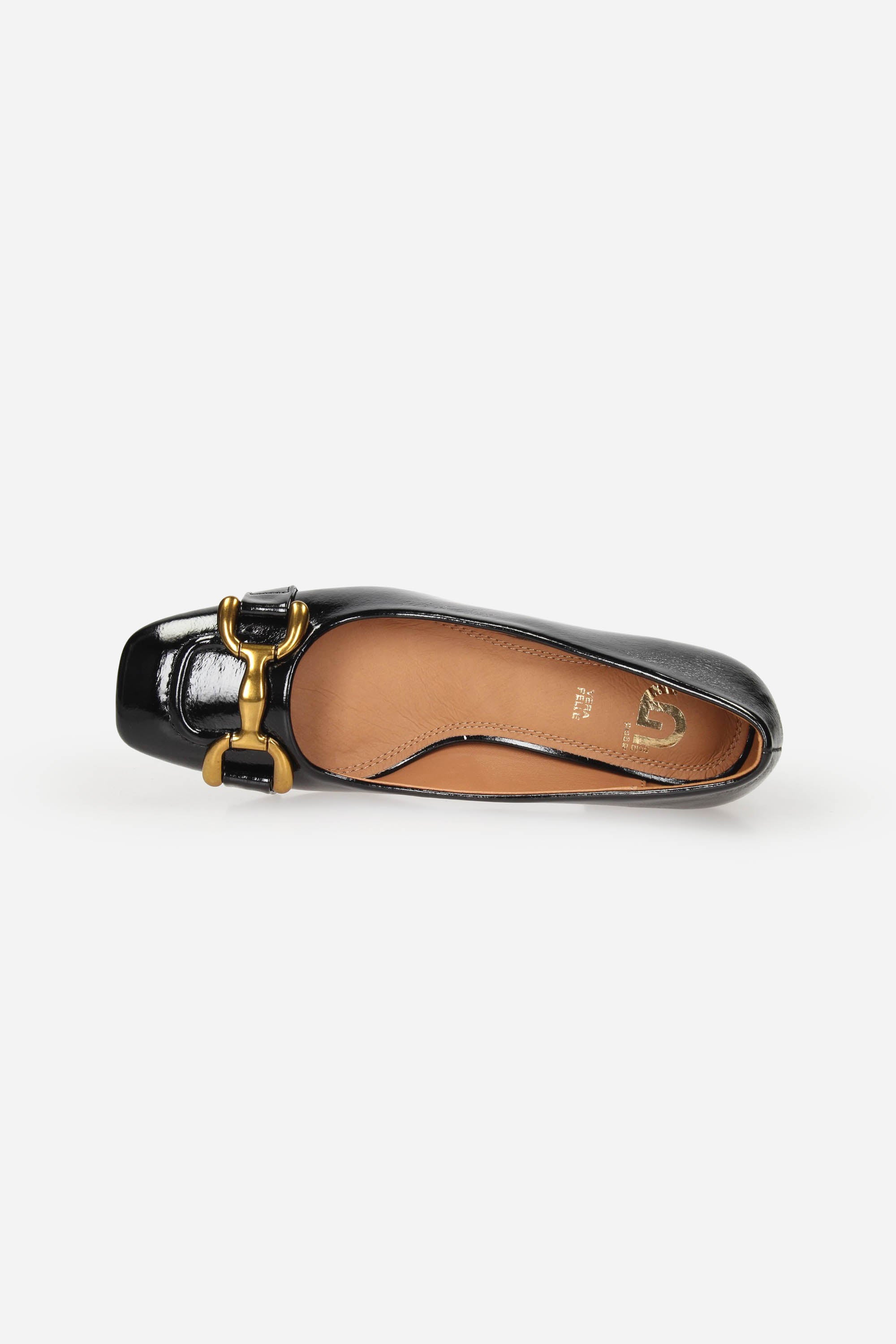 BLACK | GOLD & GOLD - D GV03 Decollete