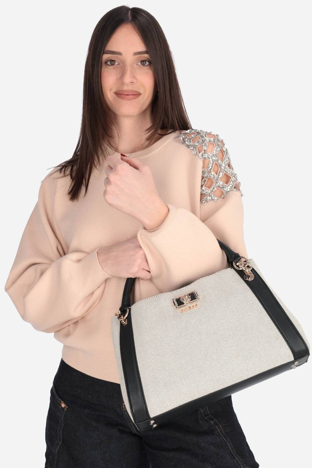 NERO | GUESS - D HWAG9719070 Borsa