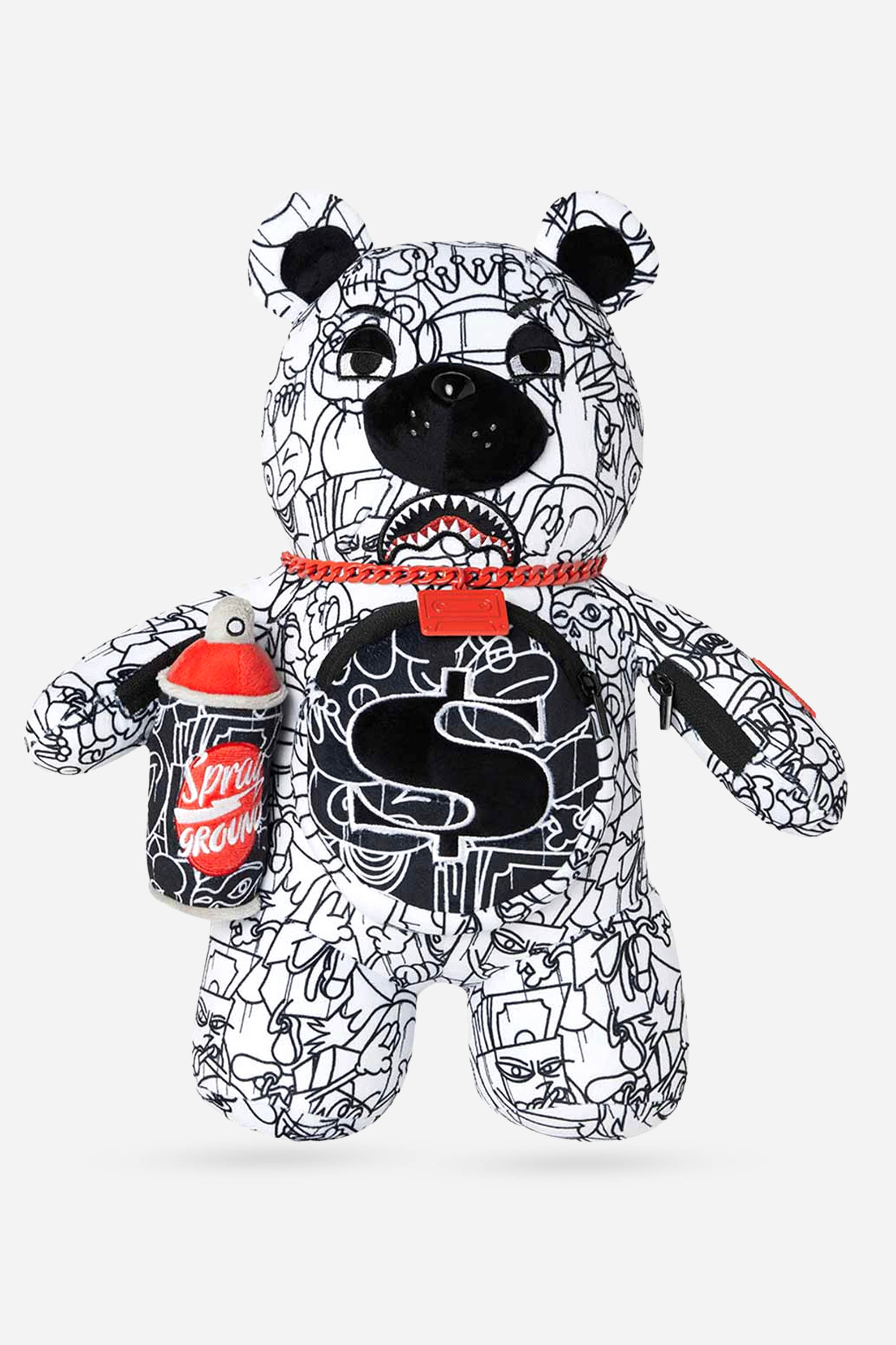 BIANCO | SPRAYGROUND - 910BMYSTERYB Peluche