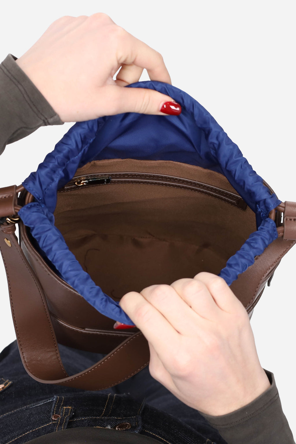 MARRONE | NALI' - D NABS0023 Borsa