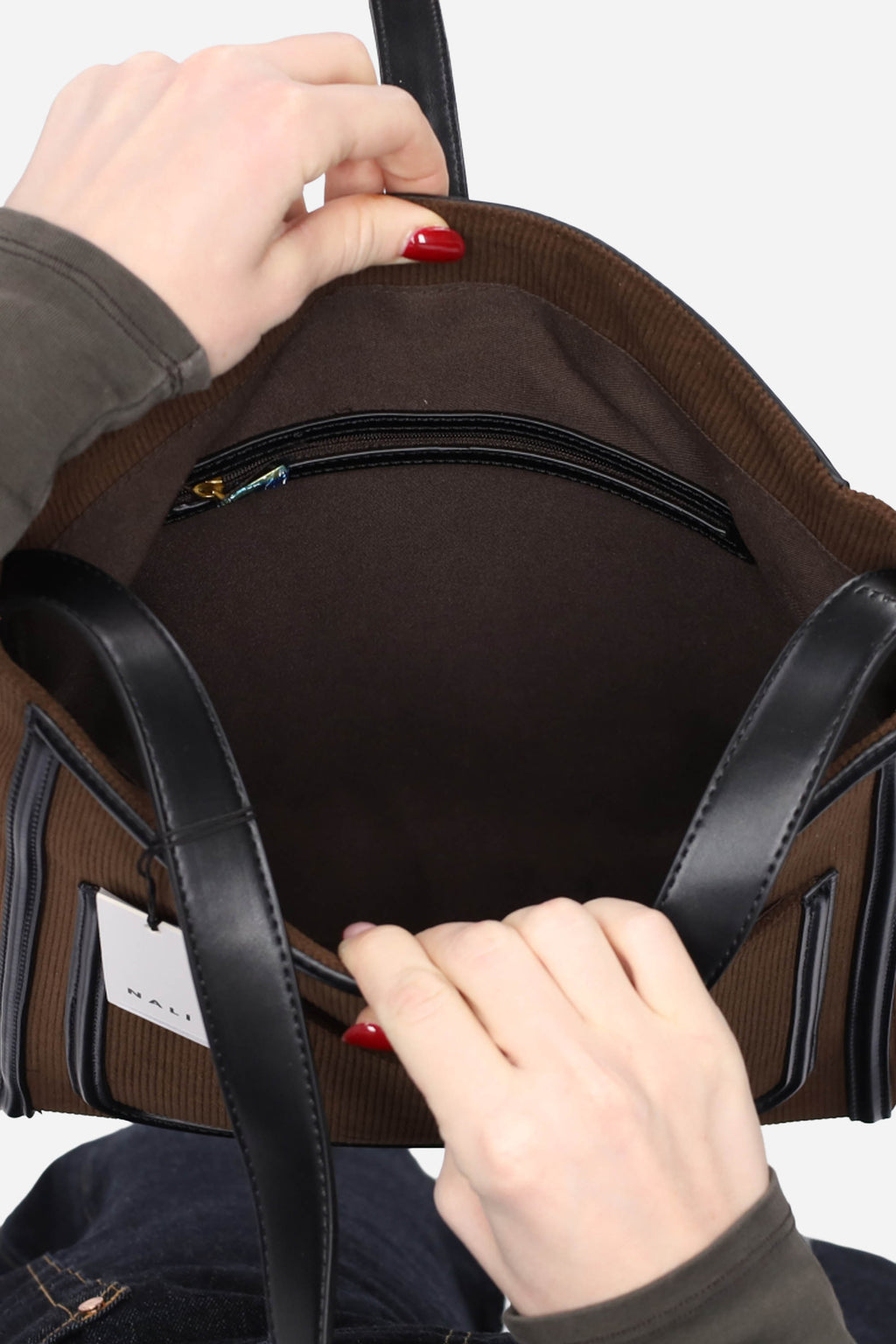 MARRONE | NALI' - D NABS0030 Borsa
