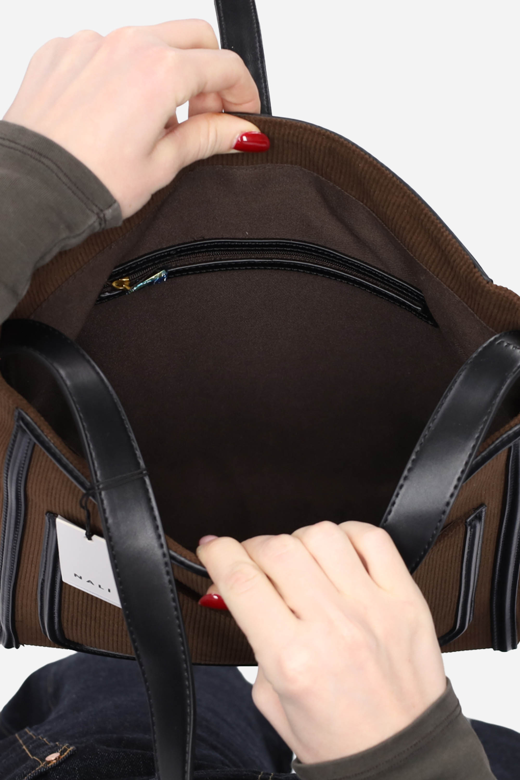 MARRONE | NALI' - D NABS0030 Borsa