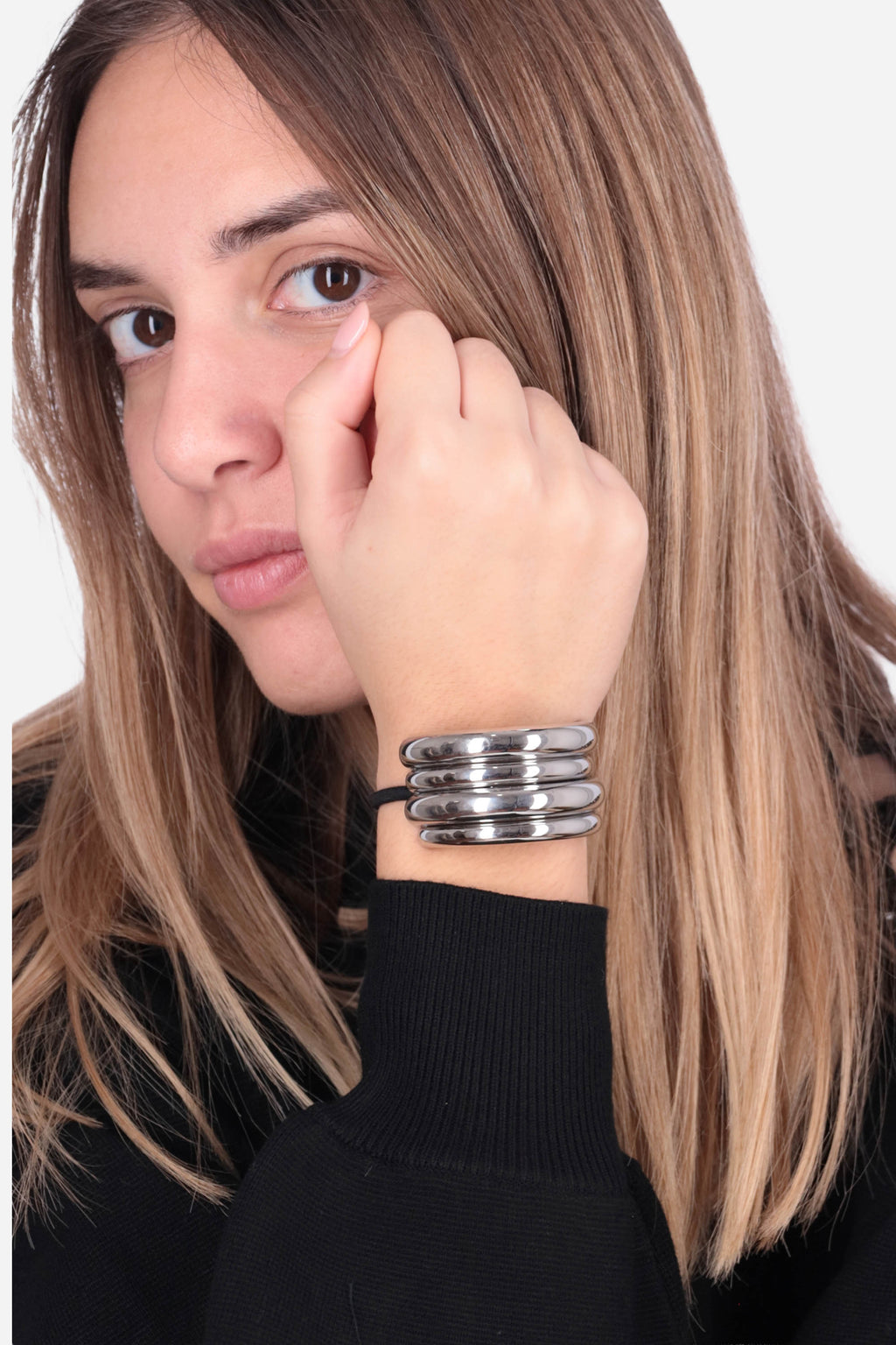 ARGENTO | NALI' - D MEFE0003 Elastico