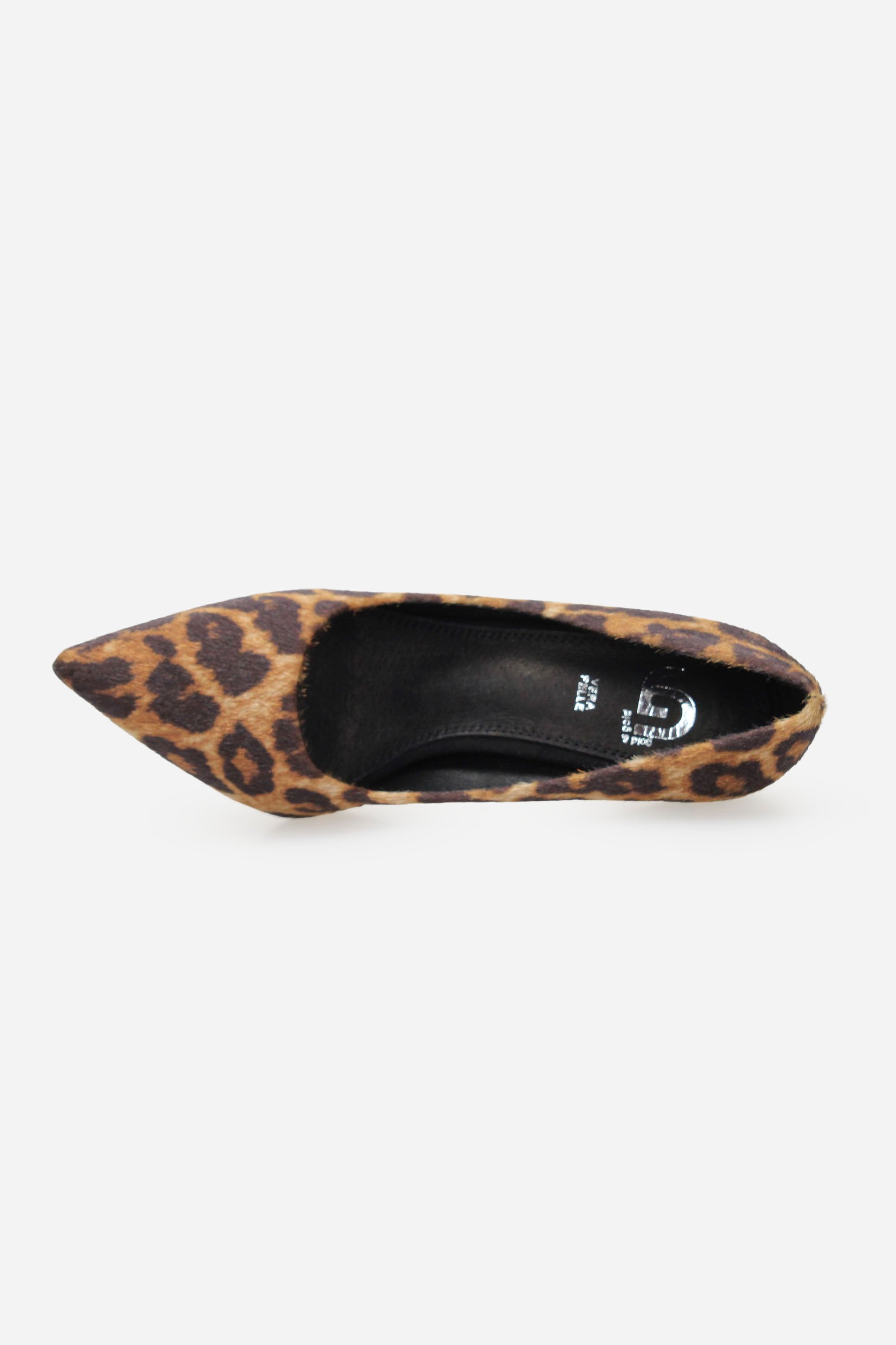 LEOPARDATO | GOLD & GOLD - D GP846 Decollete