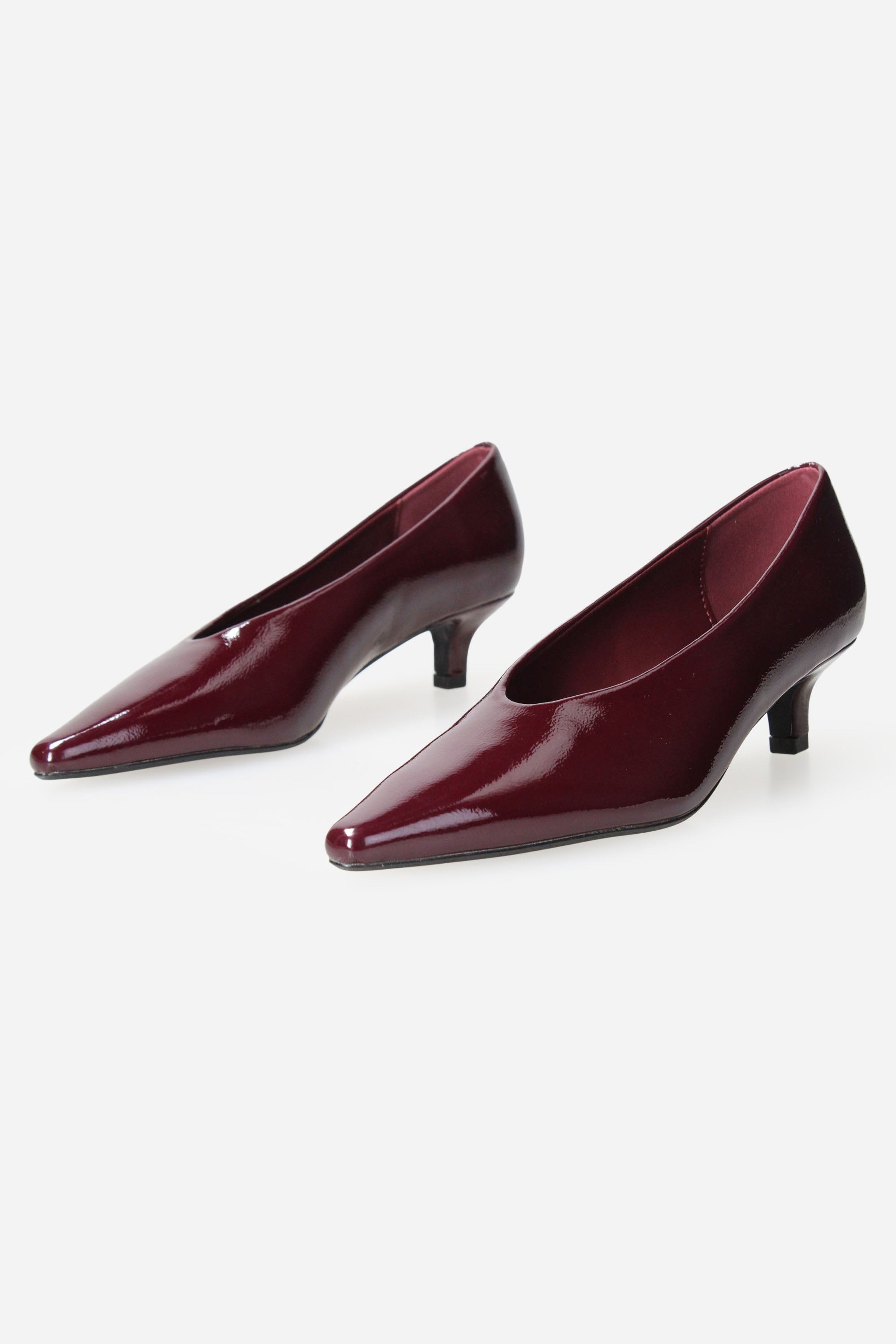 BORDEAUX | GOLD & GOLD - D GY440 Decollete