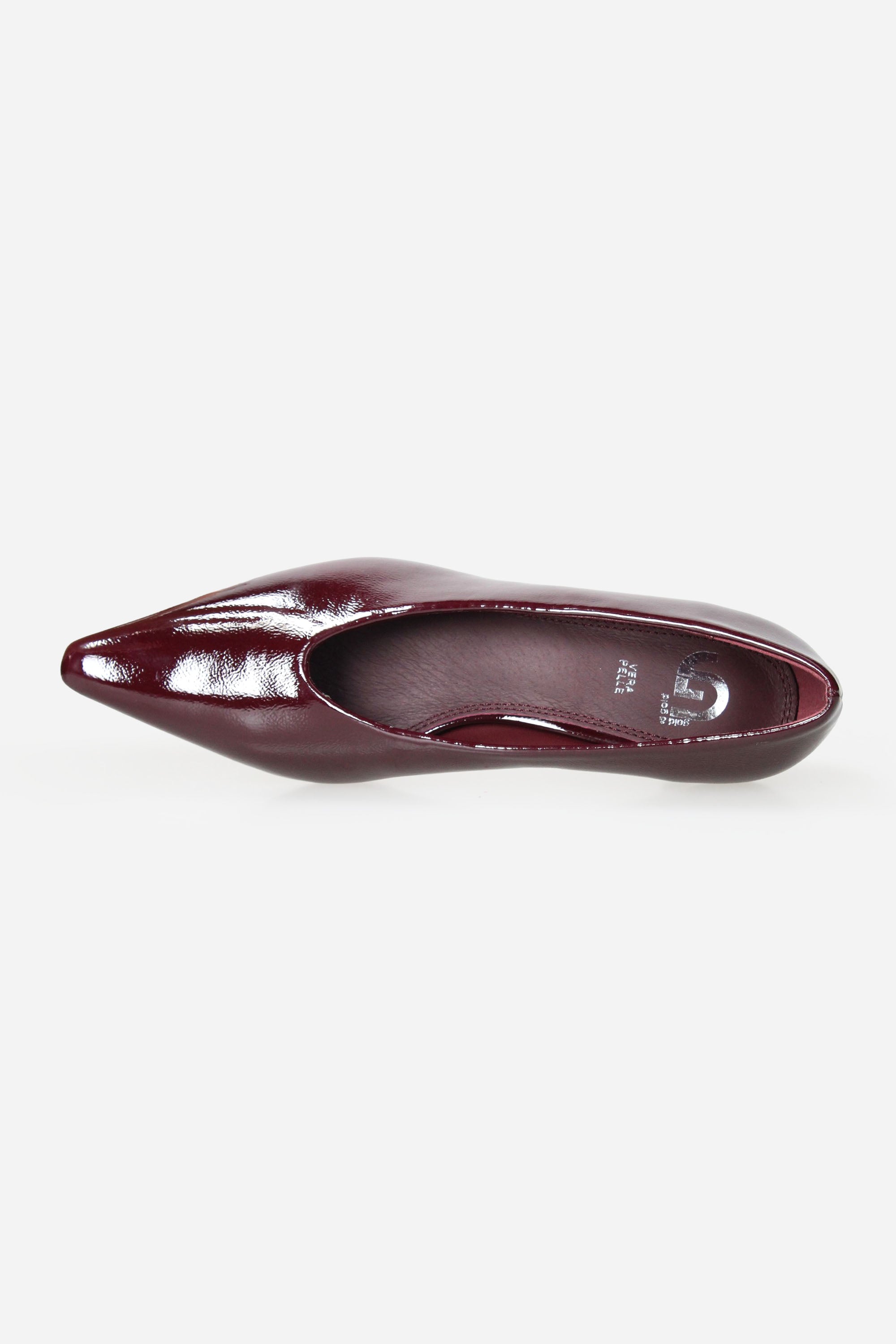 BORDEAUX | GOLD & GOLD - D GY440 Decollete