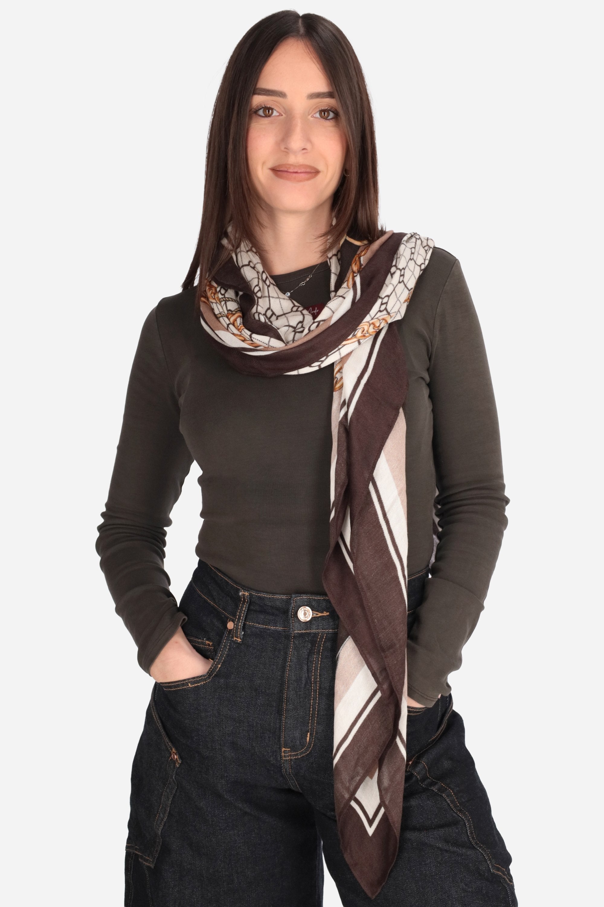 MARRONE | TWIN SET - D 252TO5150 Foulard