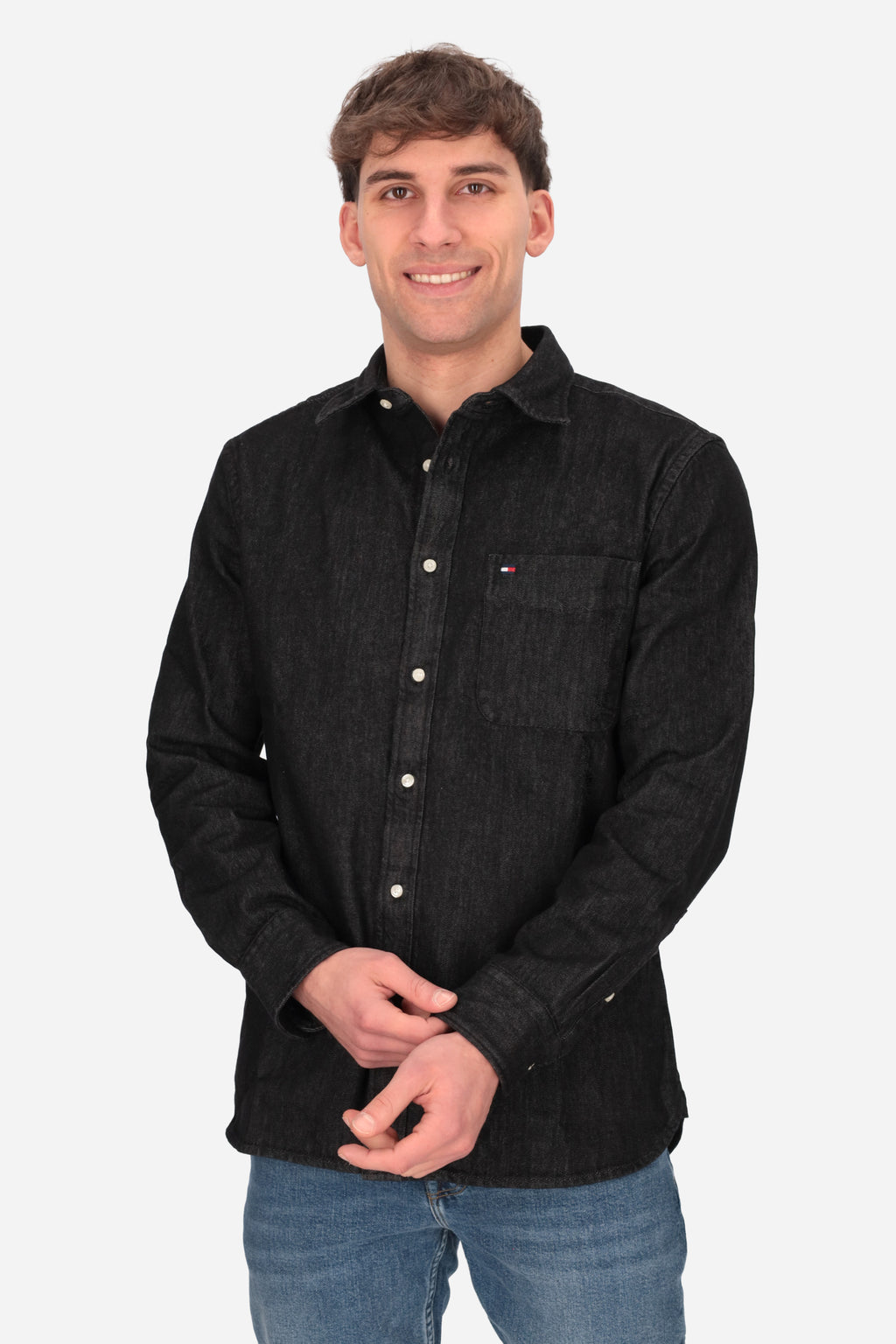 NERO | TOMMY HILFIGER - U 0MW40494 Camicia