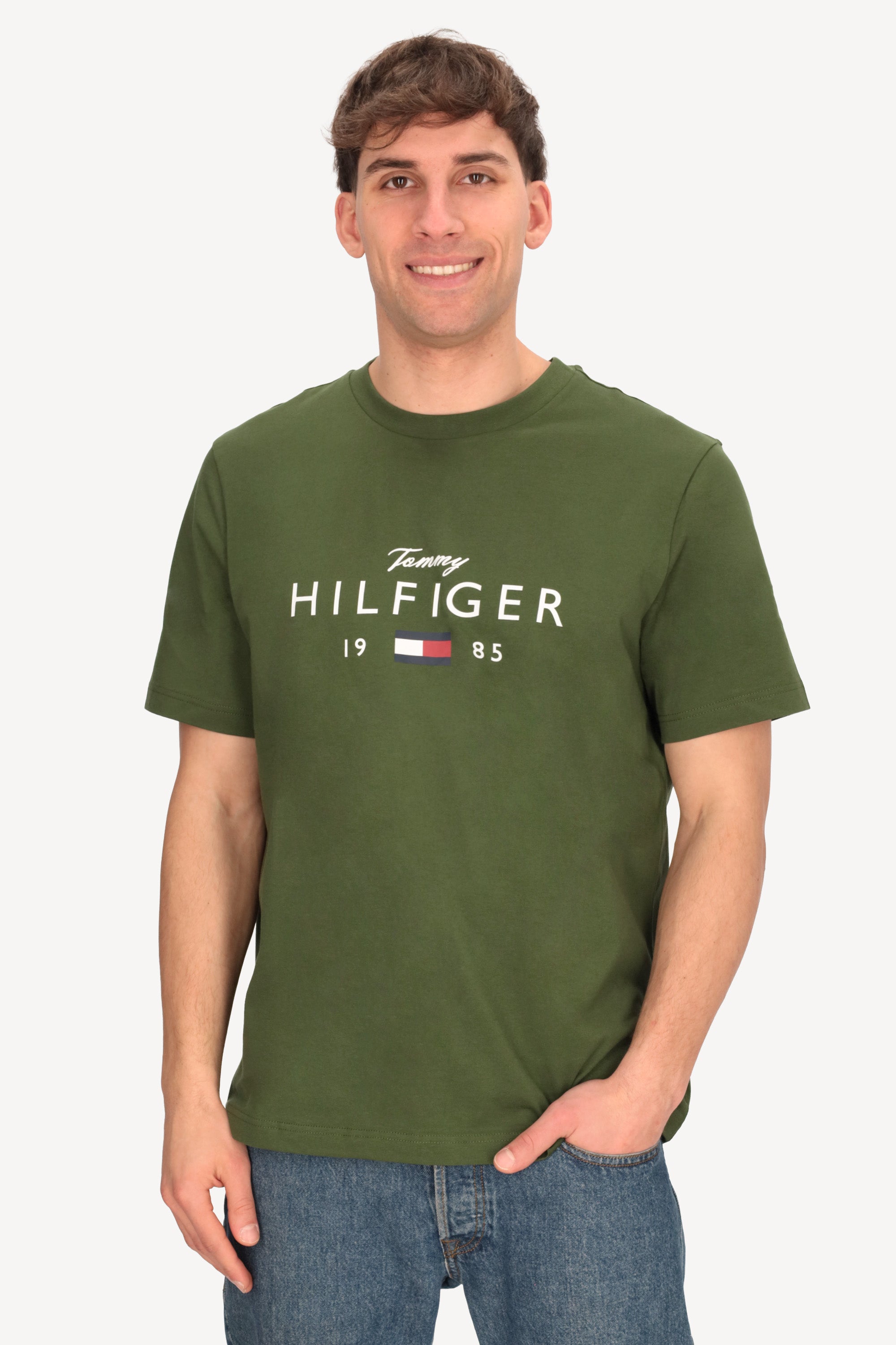 VERDE | TOMMY HILFIGER - U 0MW41455 T-shirt