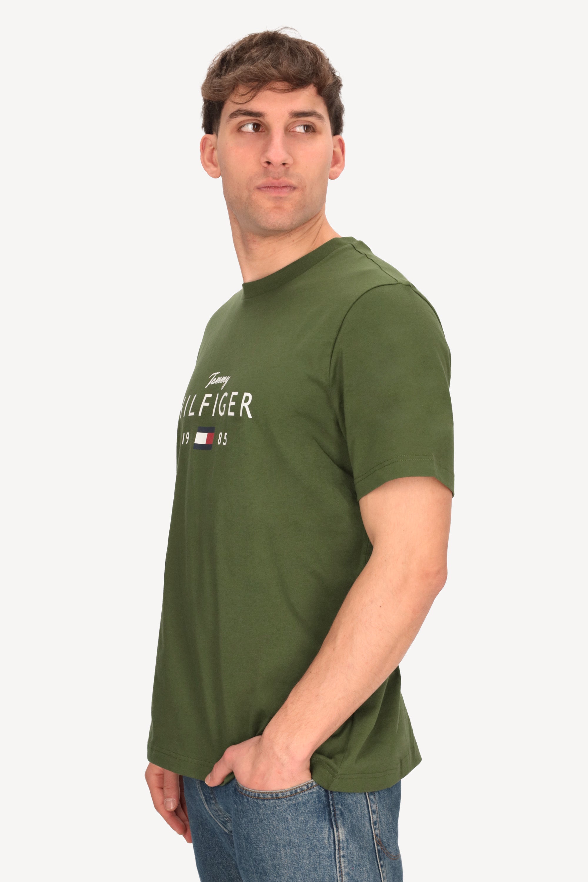 VERDE | TOMMY HILFIGER - U 0MW41455 T-shirt